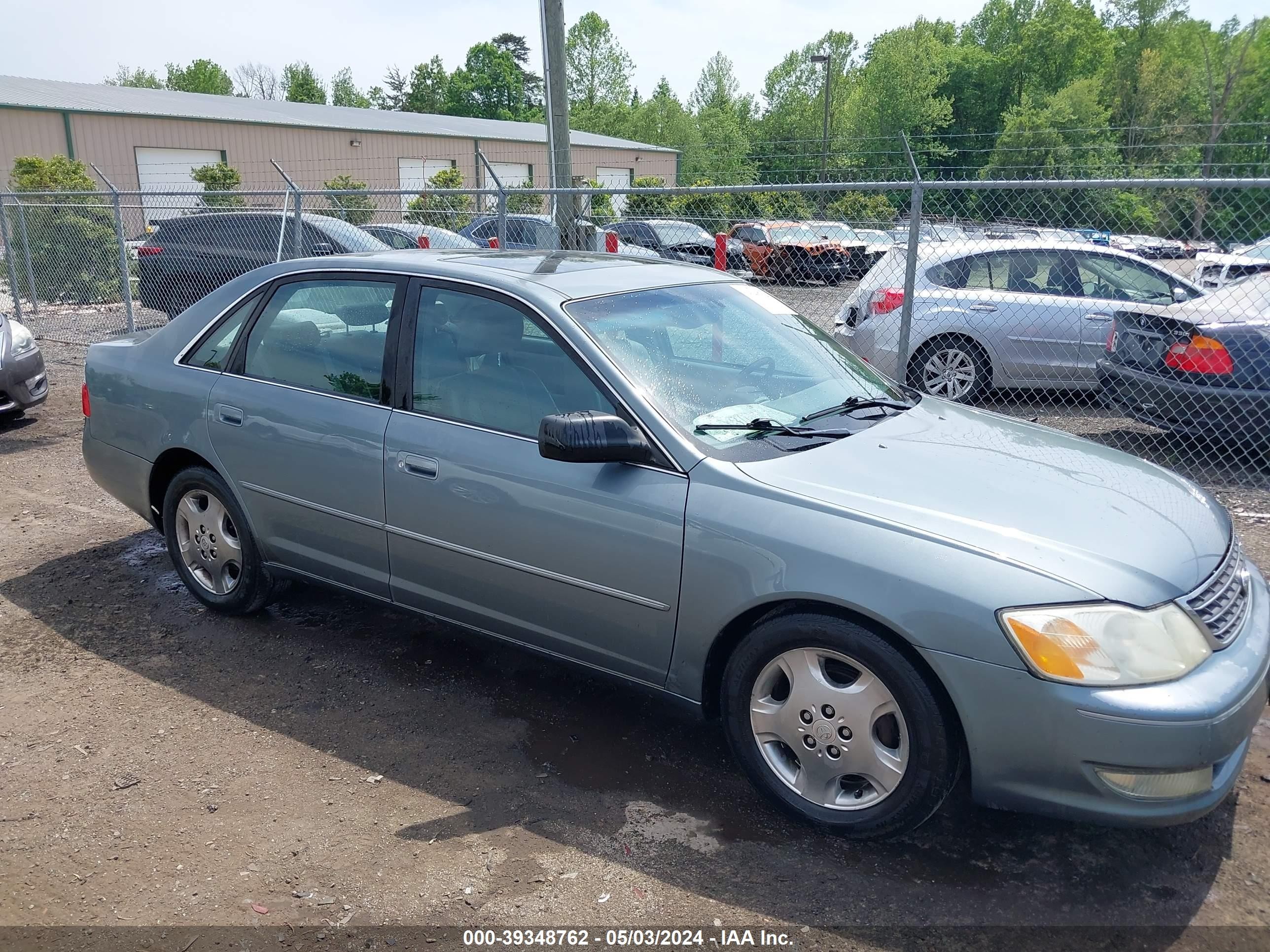 TOYOTA AVALON 2003 4t1bf28b83u292983