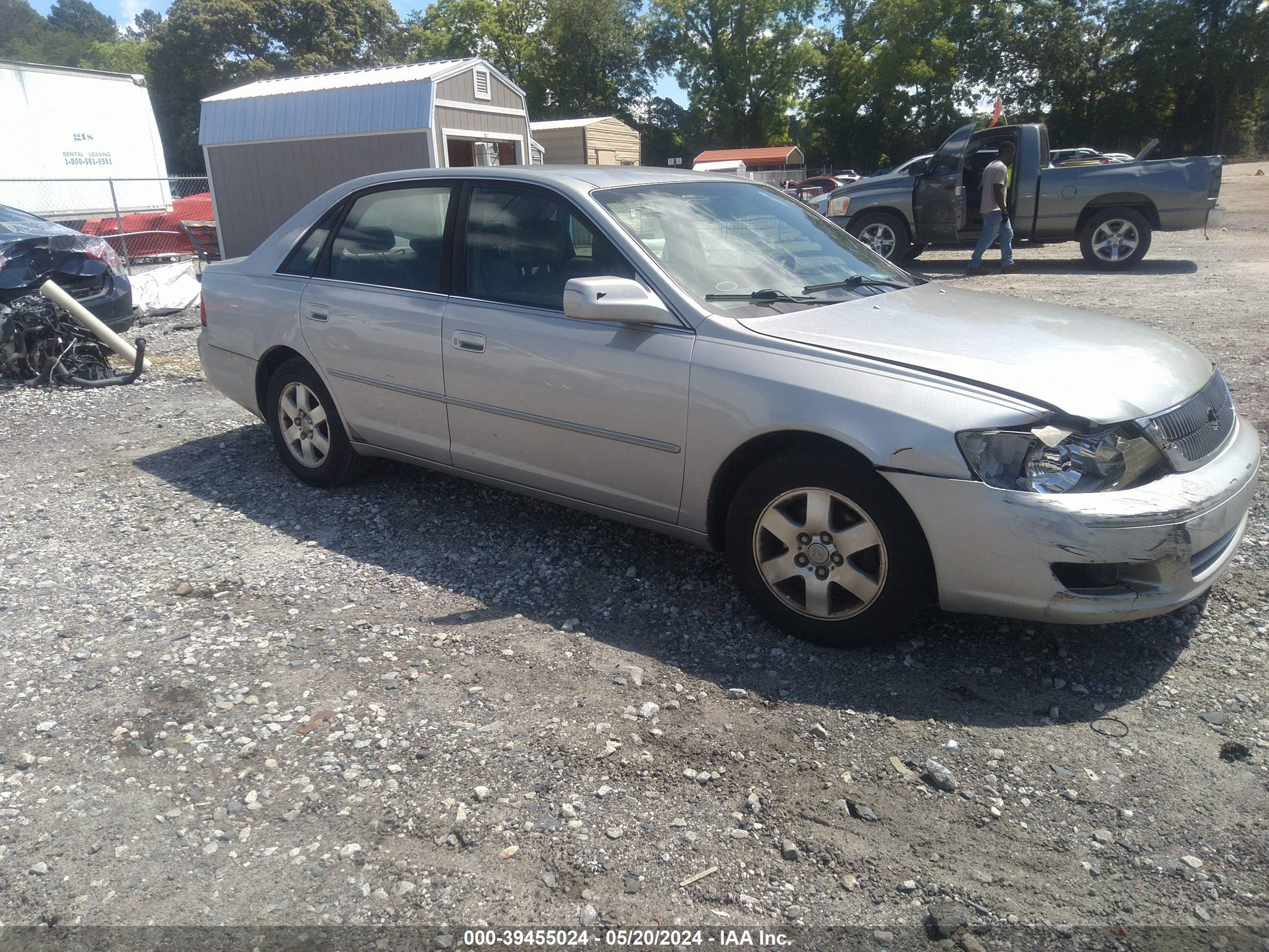 TOYOTA AVALON 2002 4t1bf28b92u259117