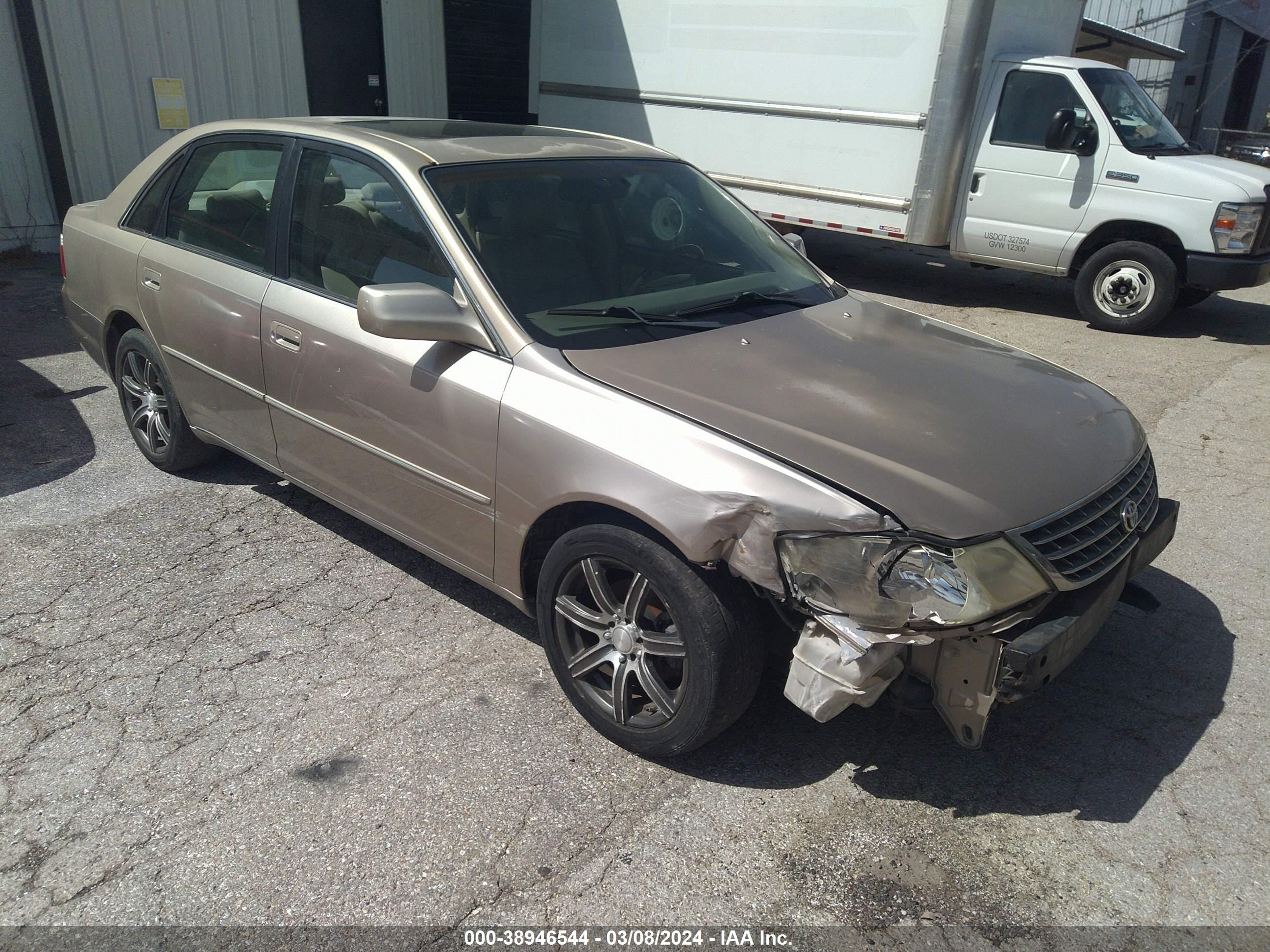 TOYOTA AVALON 2003 4t1bf28b93u289509