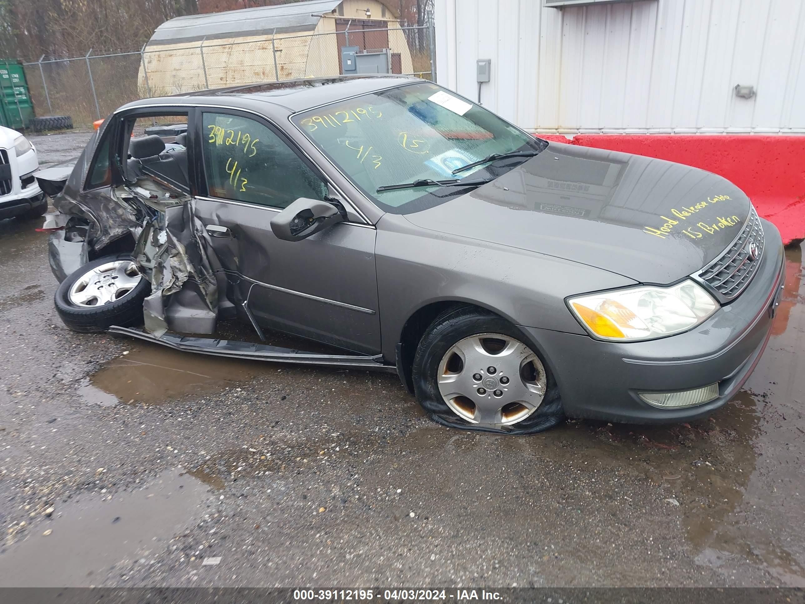 TOYOTA AVALON 2003 4t1bf28b93u339048