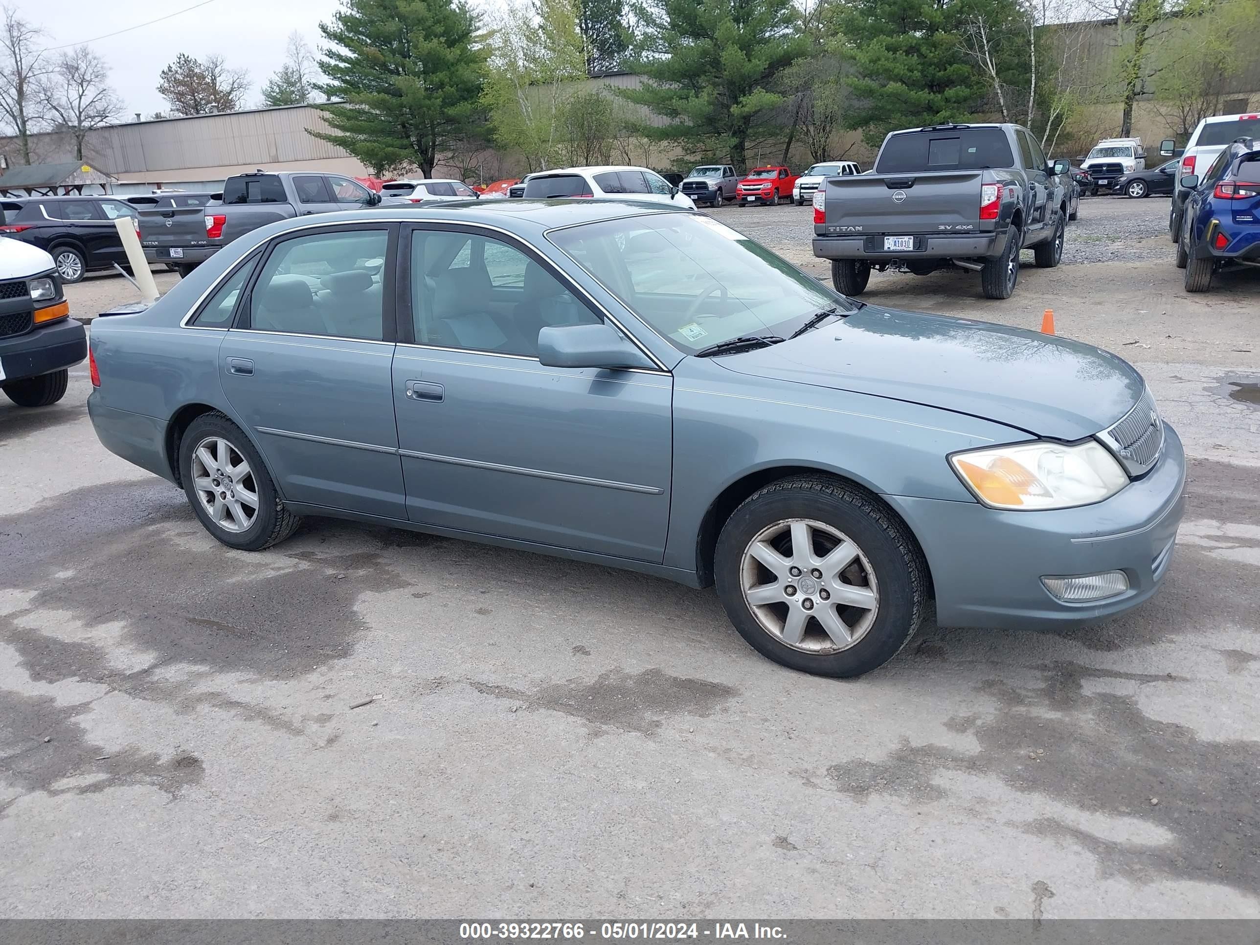 TOYOTA AVALON 2001 4t1bf28bx1u162801