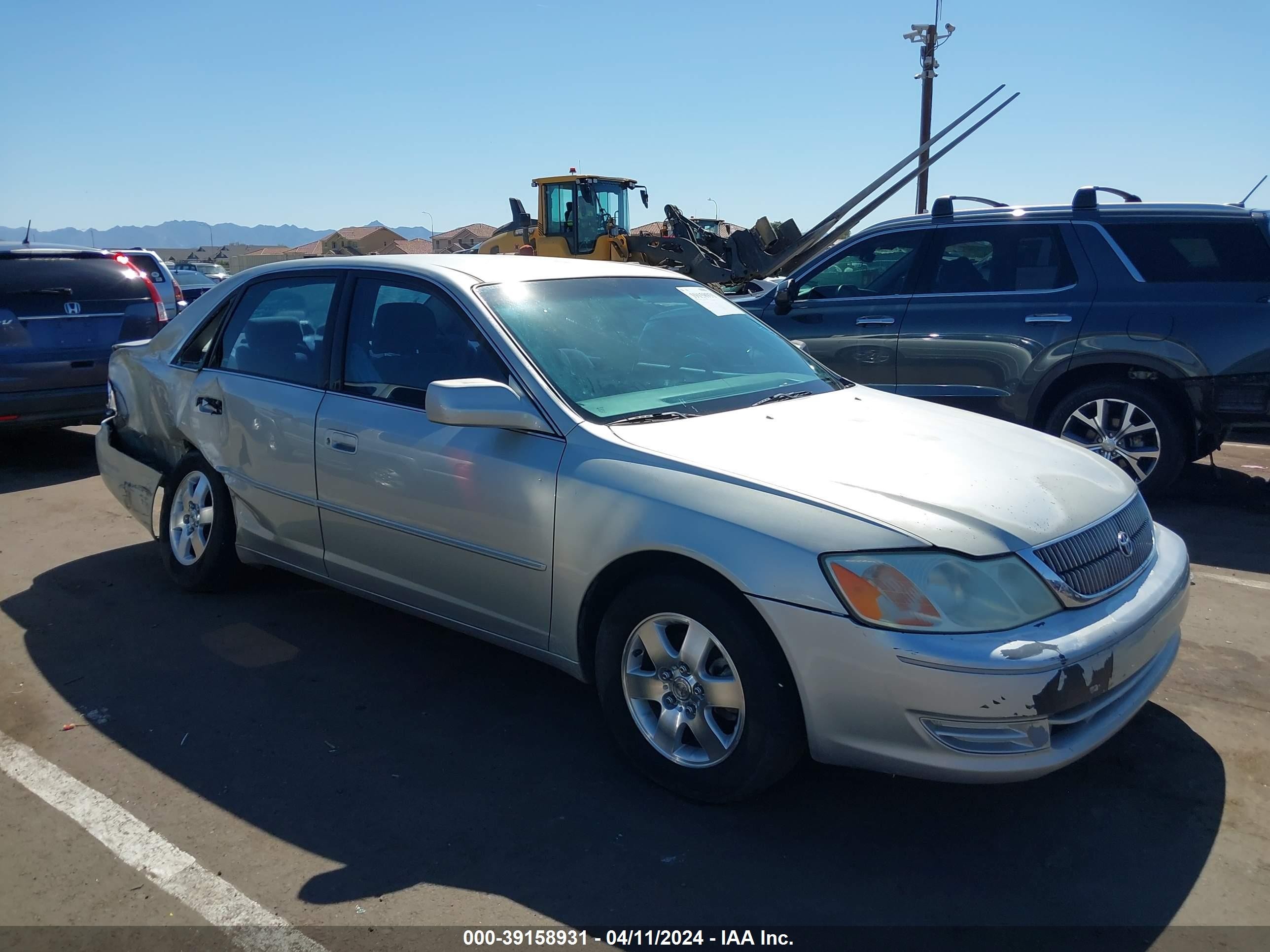 TOYOTA AVALON 2002 4t1bf28bx2u196884