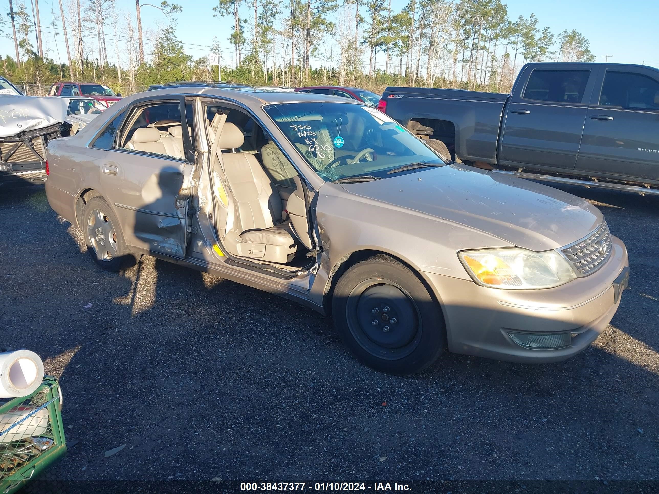 TOYOTA AVALON 2003 4t1bf28bx3u336210