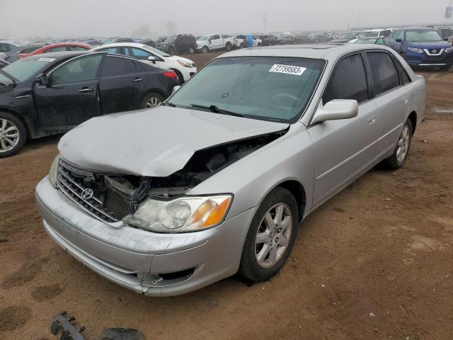 TOYOTA AVALON 2004 4t1bf28bx4u363120