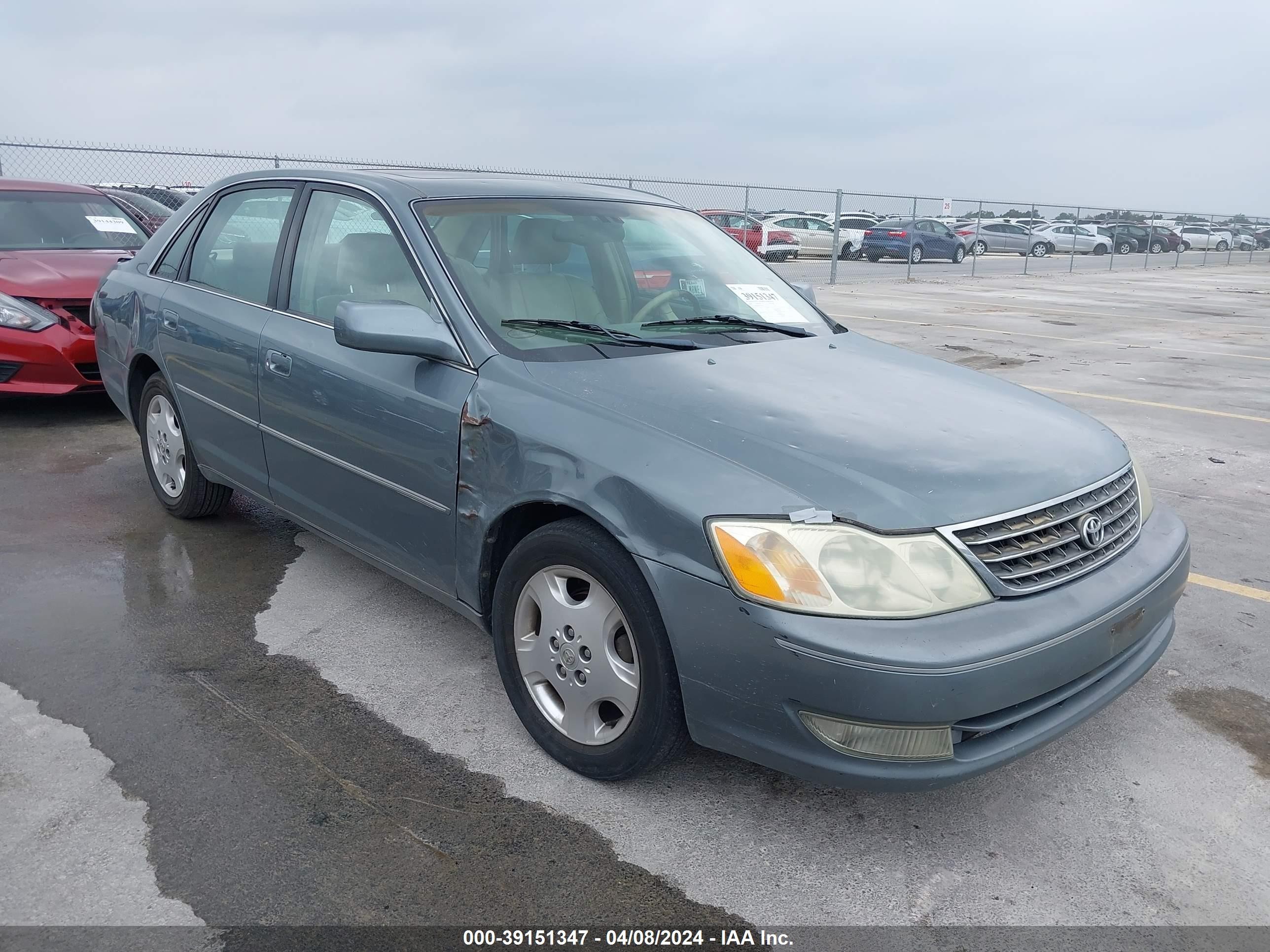 TOYOTA AVALON 2004 4t1bf28bx4u375610