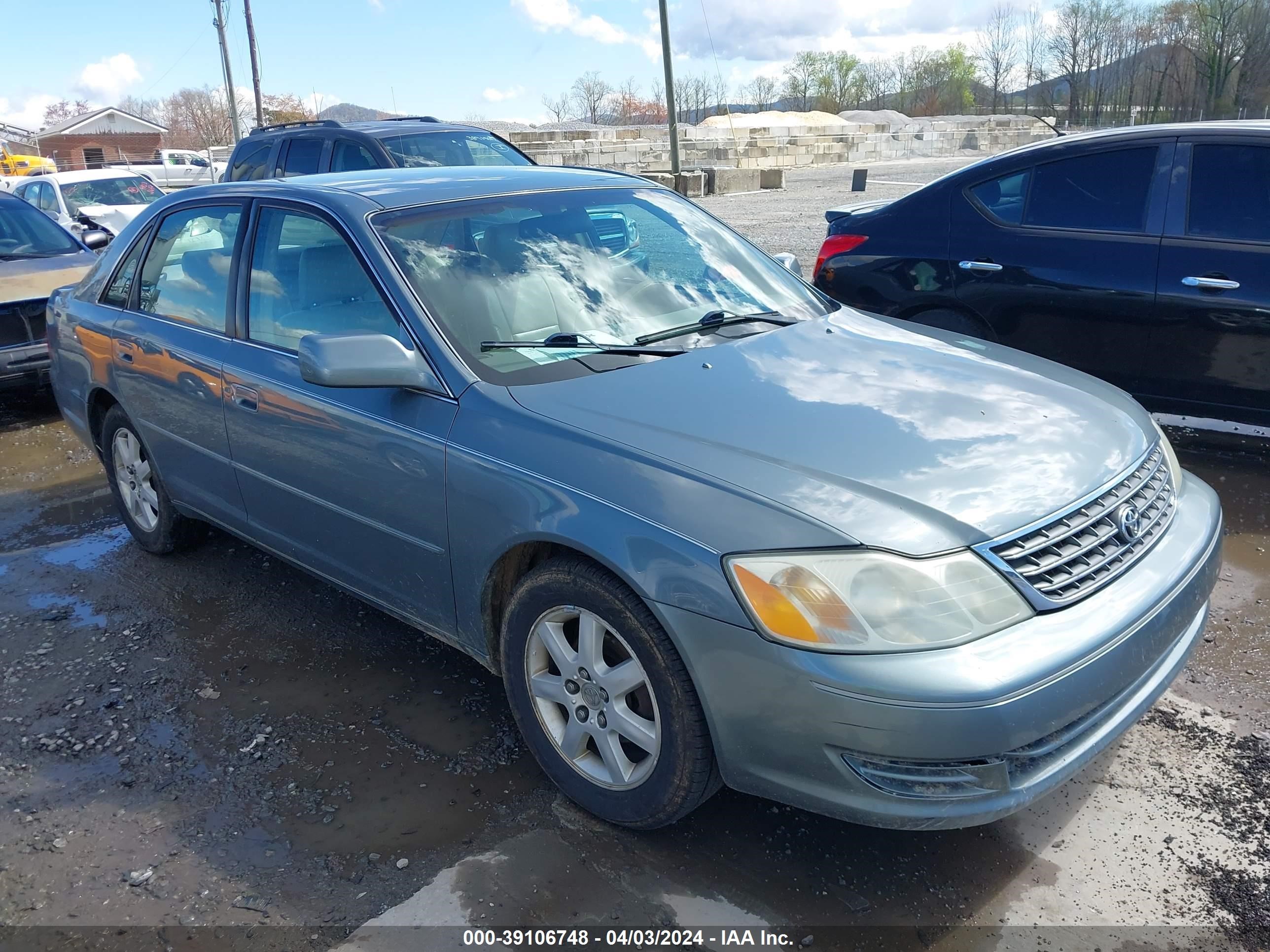 TOYOTA AVALON 2004 4t1bf28bx4u383027