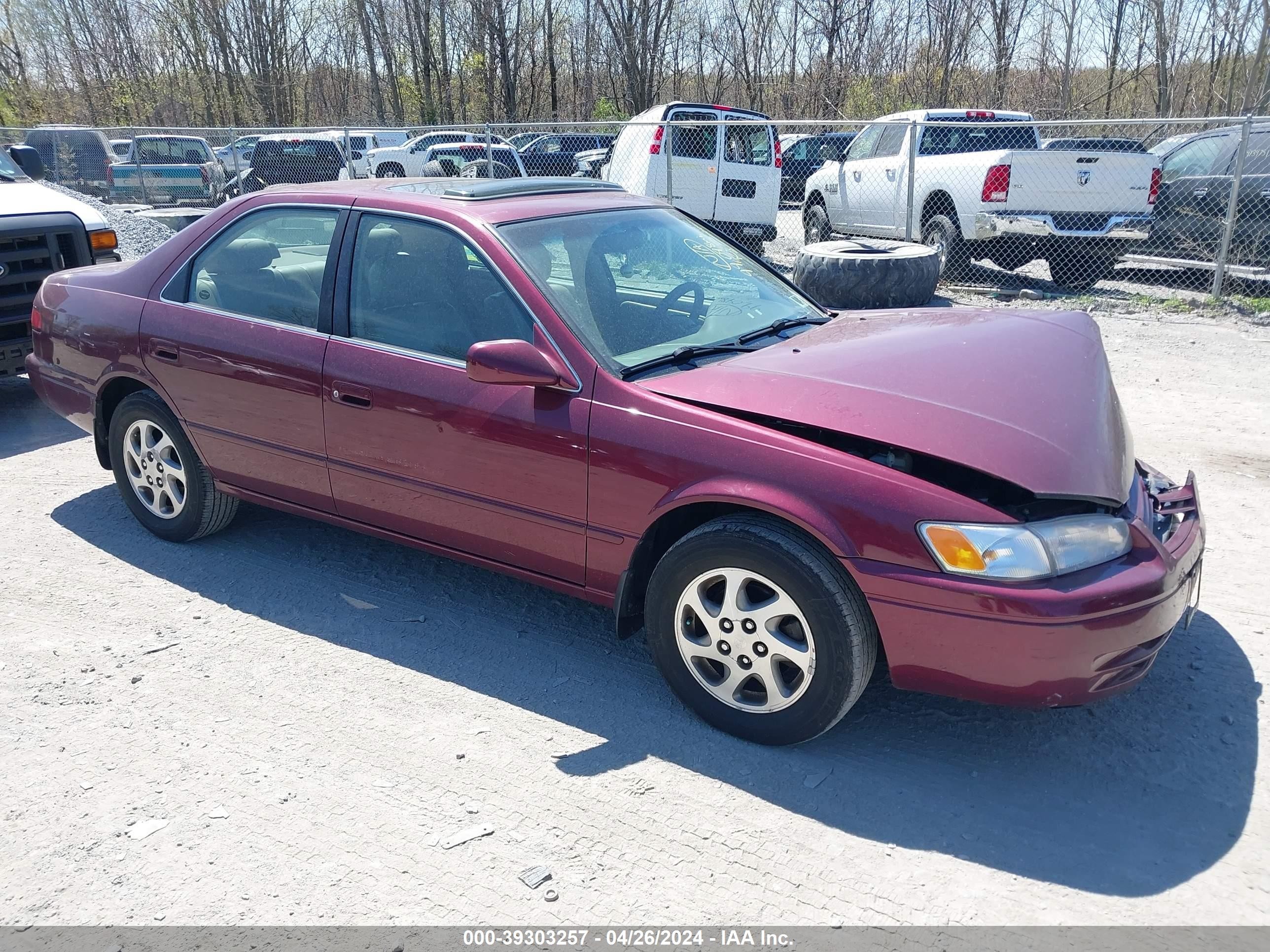 TOYOTA CAMRY 1998 4t1bf28k1wu068779