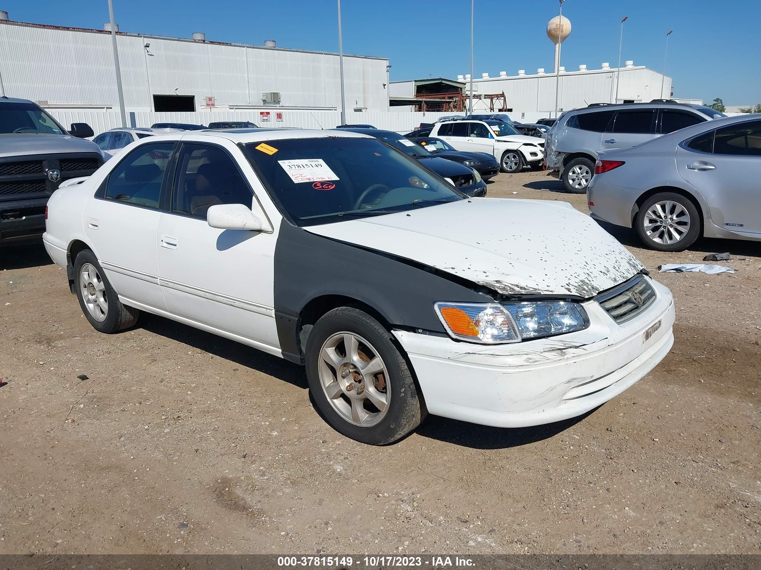 TOYOTA CAMRY 2001 4t1bf28k81u972413