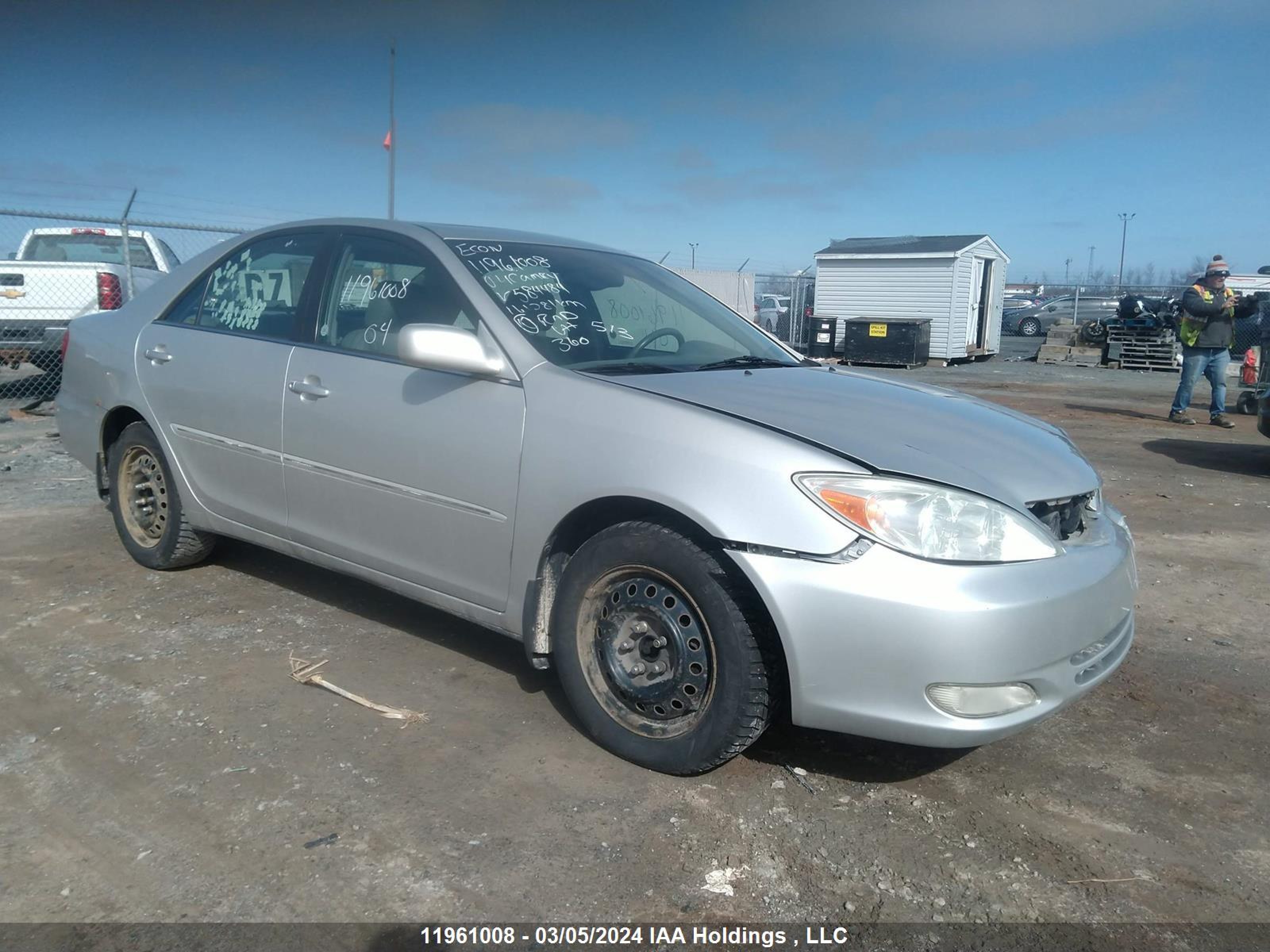 TOYOTA CAMRY 2004 4t1bf30k04u584484