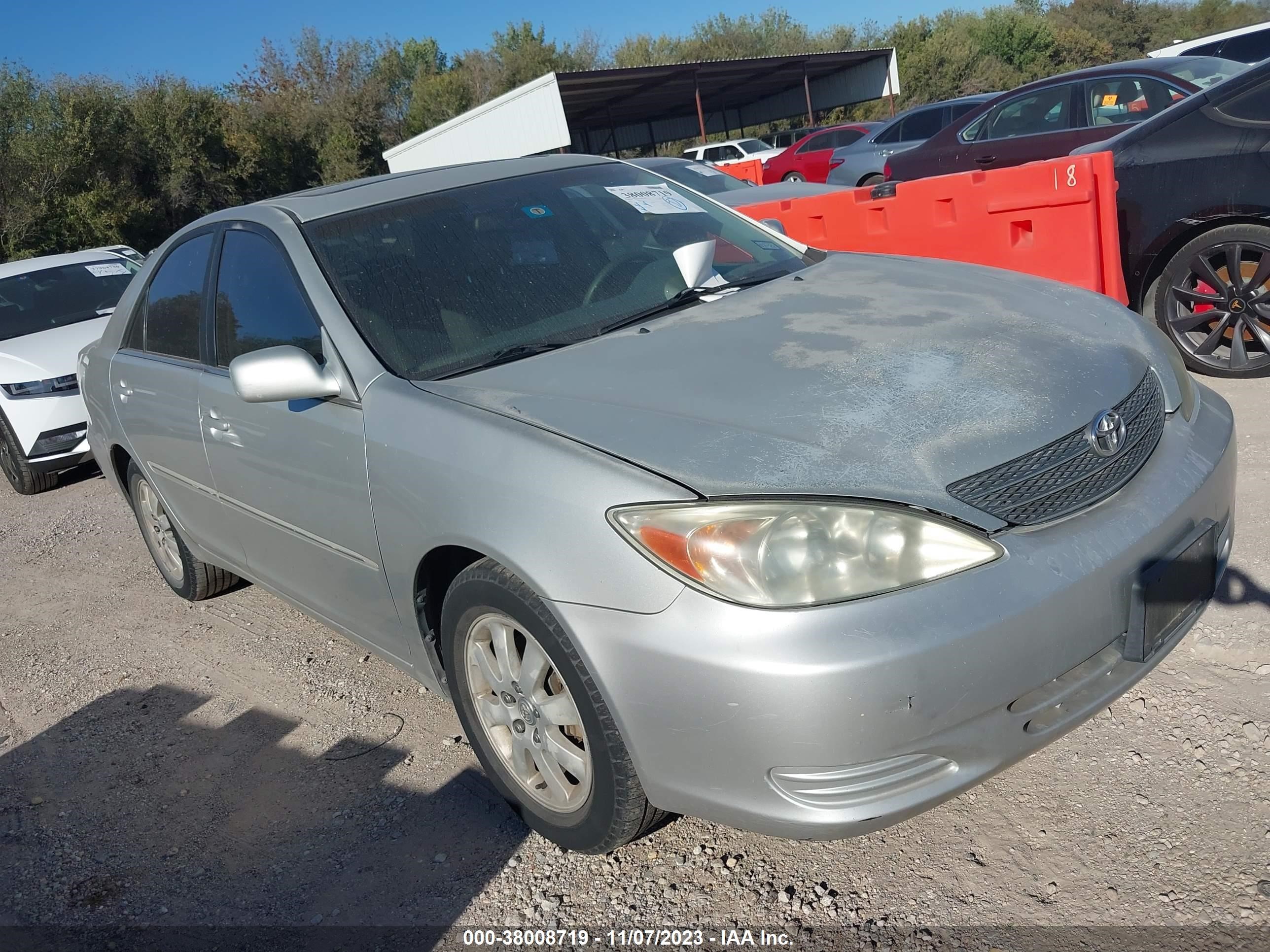 TOYOTA CAMRY 2002 4t1bf30k12u003734