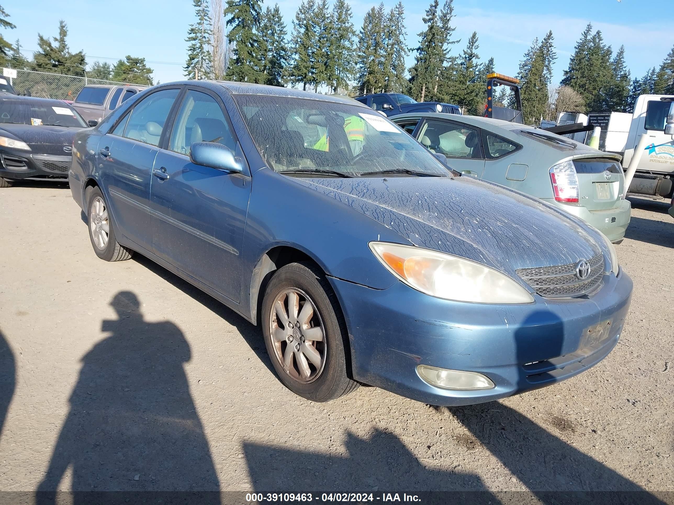 TOYOTA CAMRY 2003 4t1bf30k13u550407