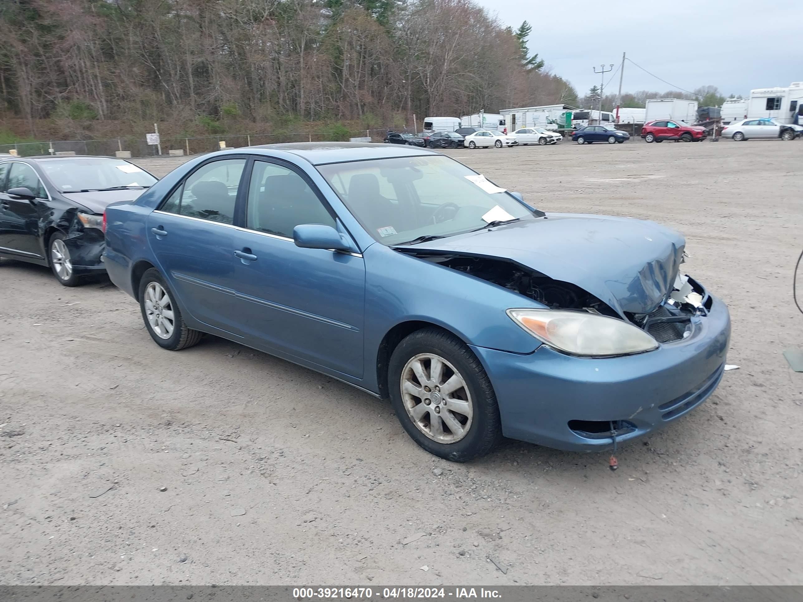 TOYOTA CAMRY 2003 4t1bf30k13u562153