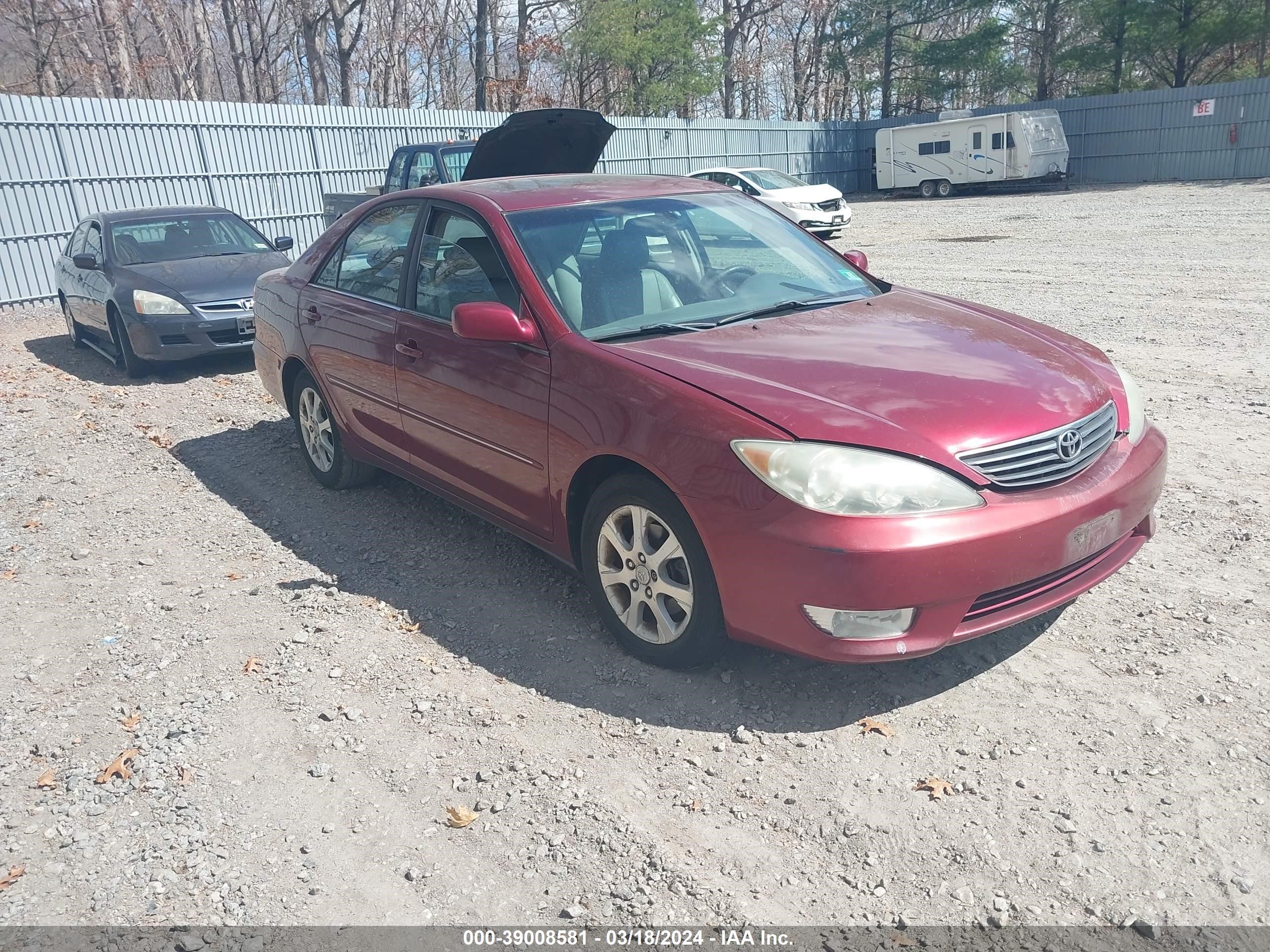 TOYOTA CAMRY 2005 4t1bf30k15u097344