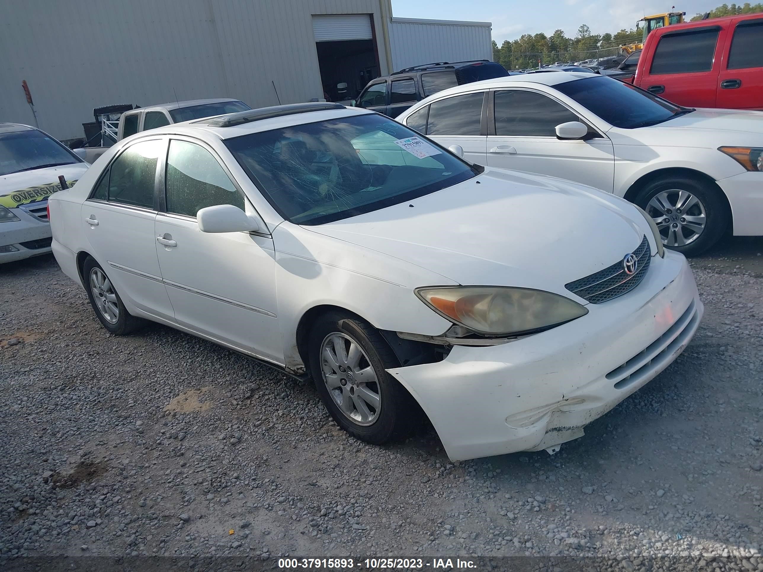 TOYOTA CAMRY 2002 4t1bf30k42u024089