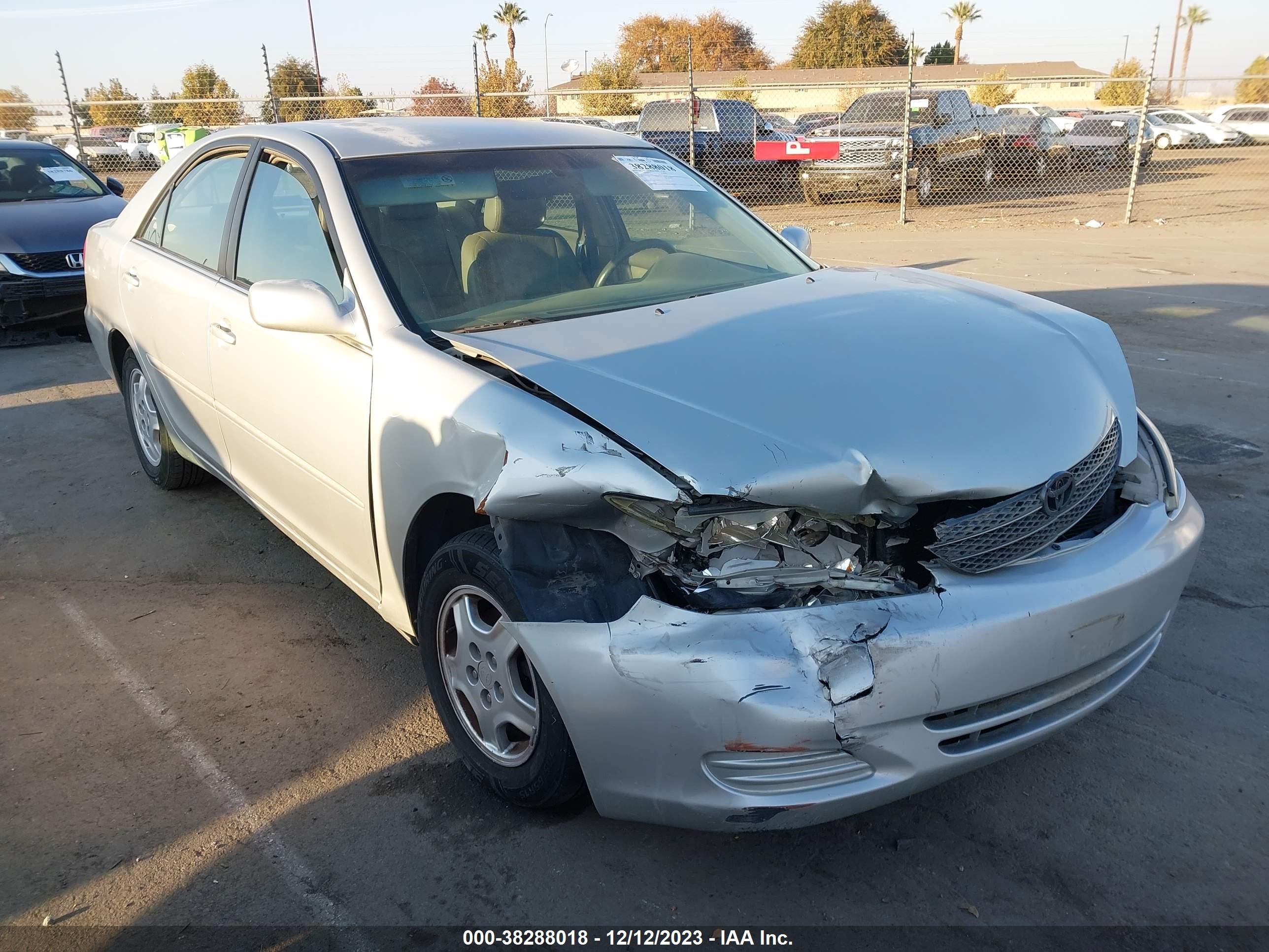 TOYOTA CAMRY 2003 4t1bf30k43u037409