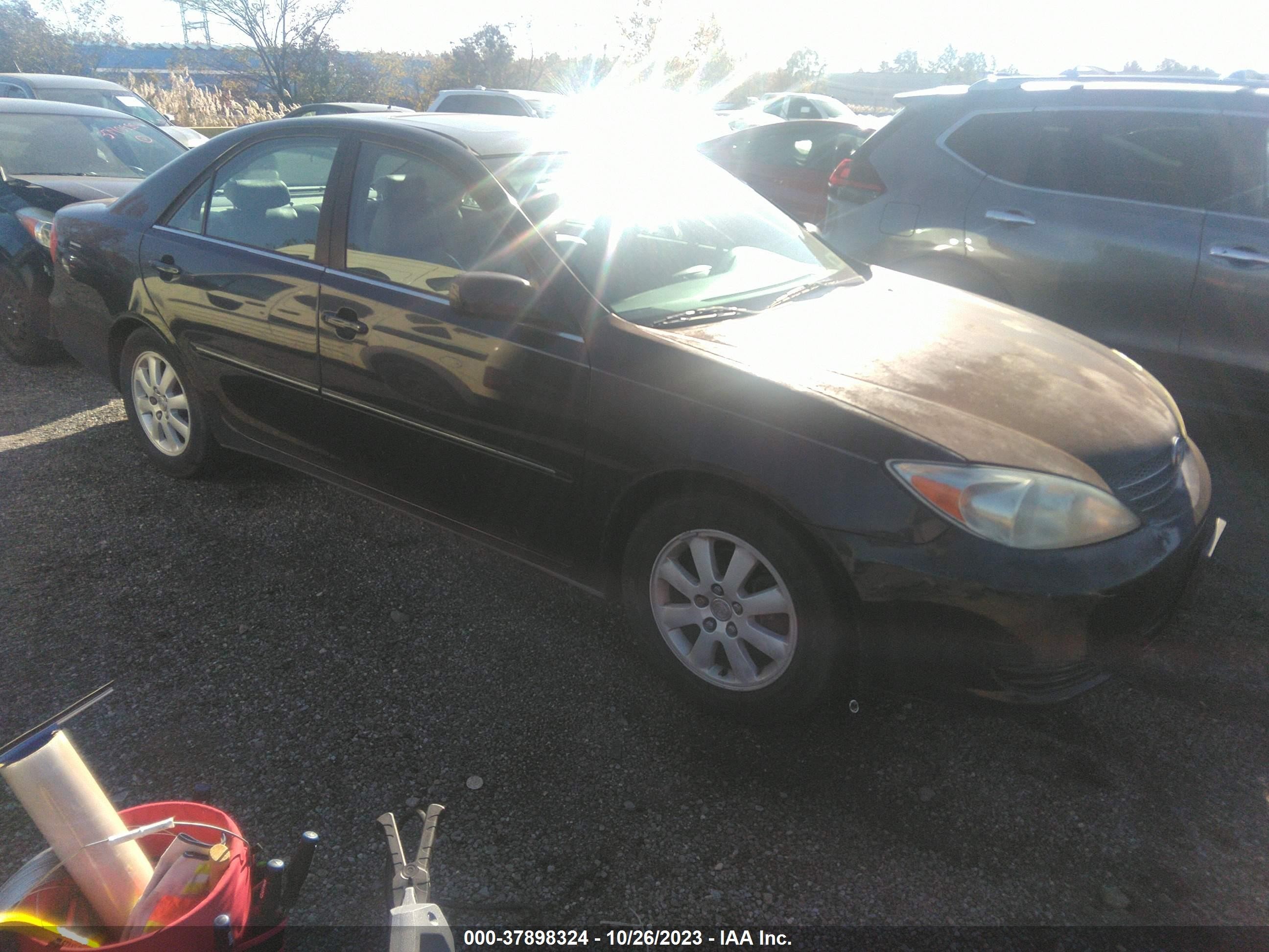 TOYOTA CAMRY 2002 4t1bf30k52u005177