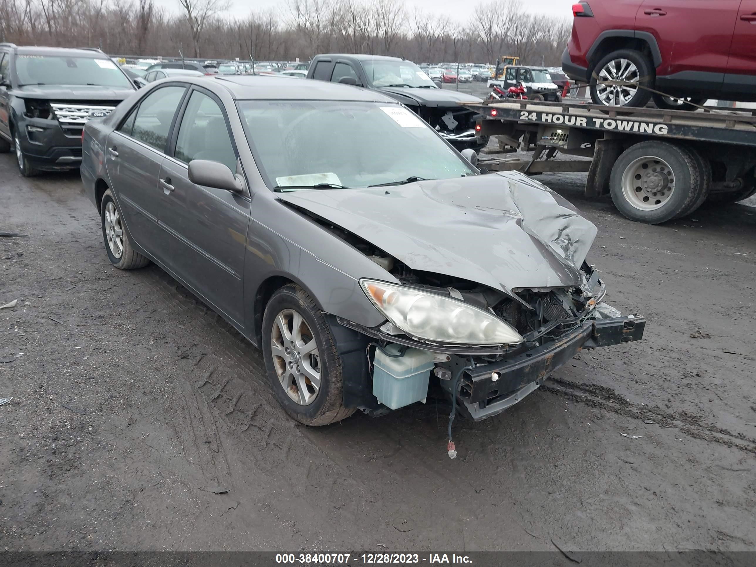 TOYOTA CAMRY 2005 4t1bf30k55u604827