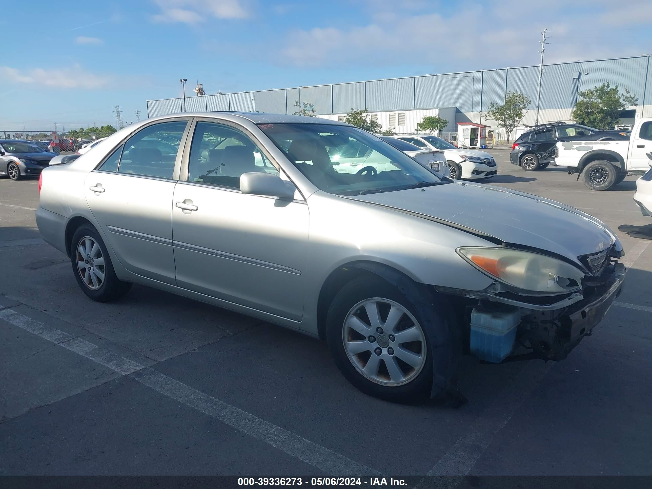 TOYOTA CAMRY 2002 4t1bf30k82u531643