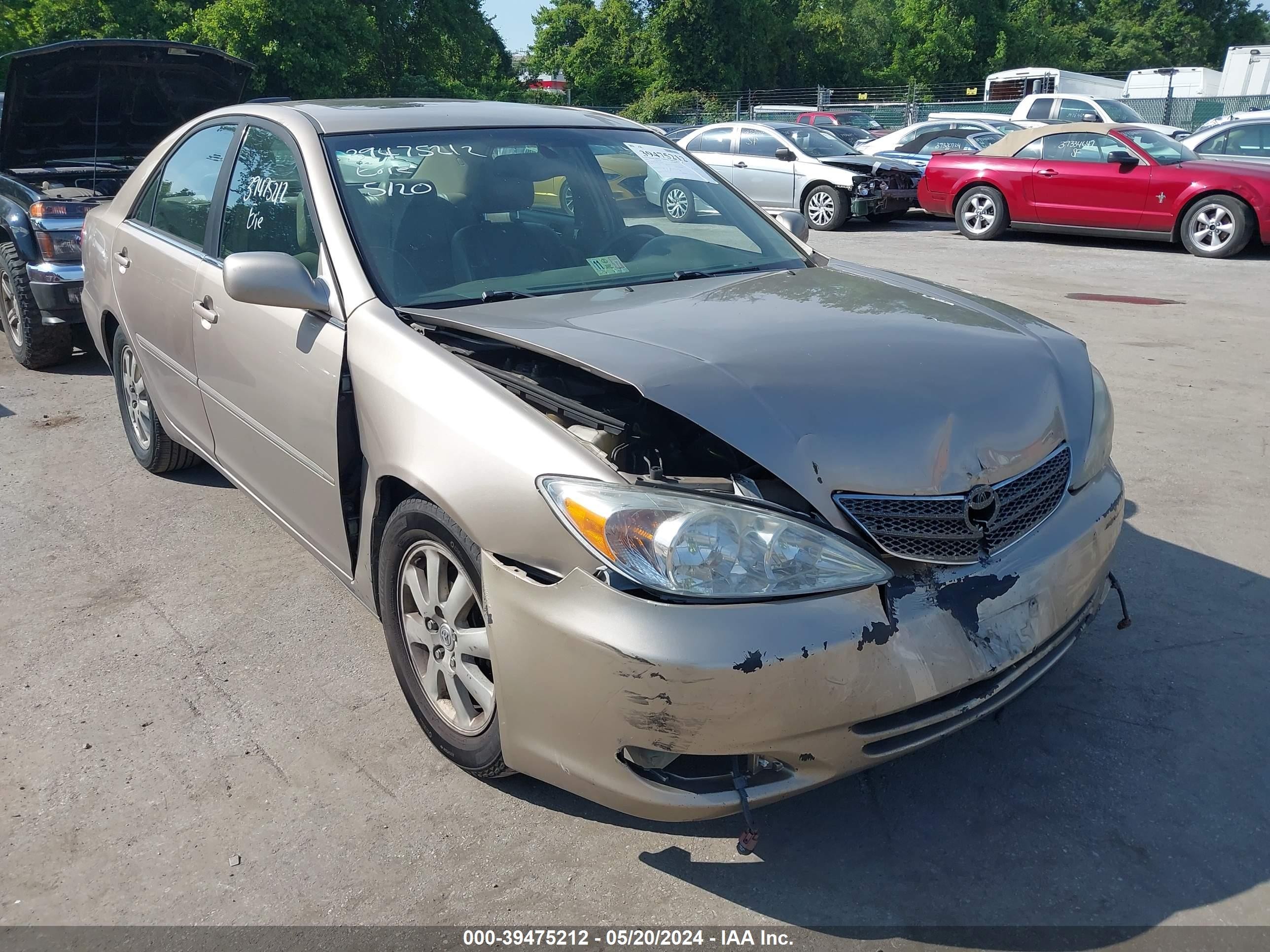 TOYOTA CAMRY 2003 4t1bf30k83u036439