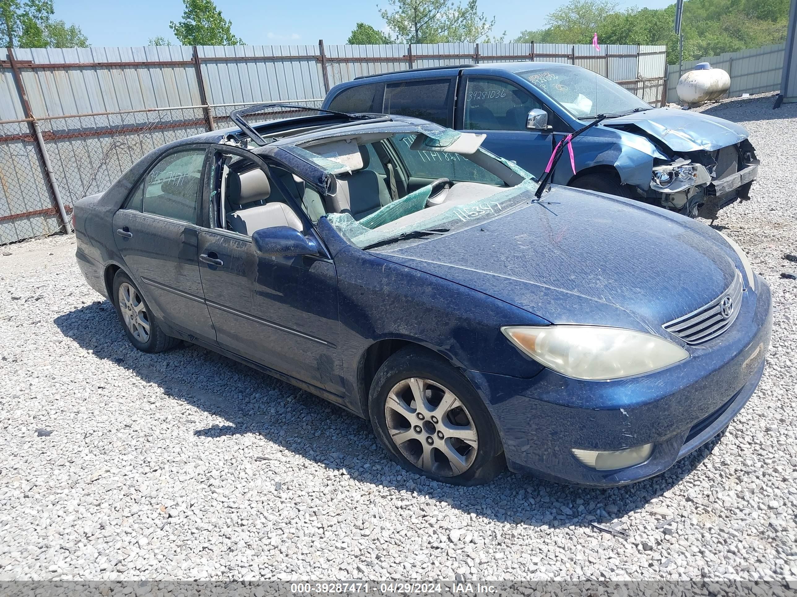 TOYOTA CAMRY 2006 4t1bf30k96u115347