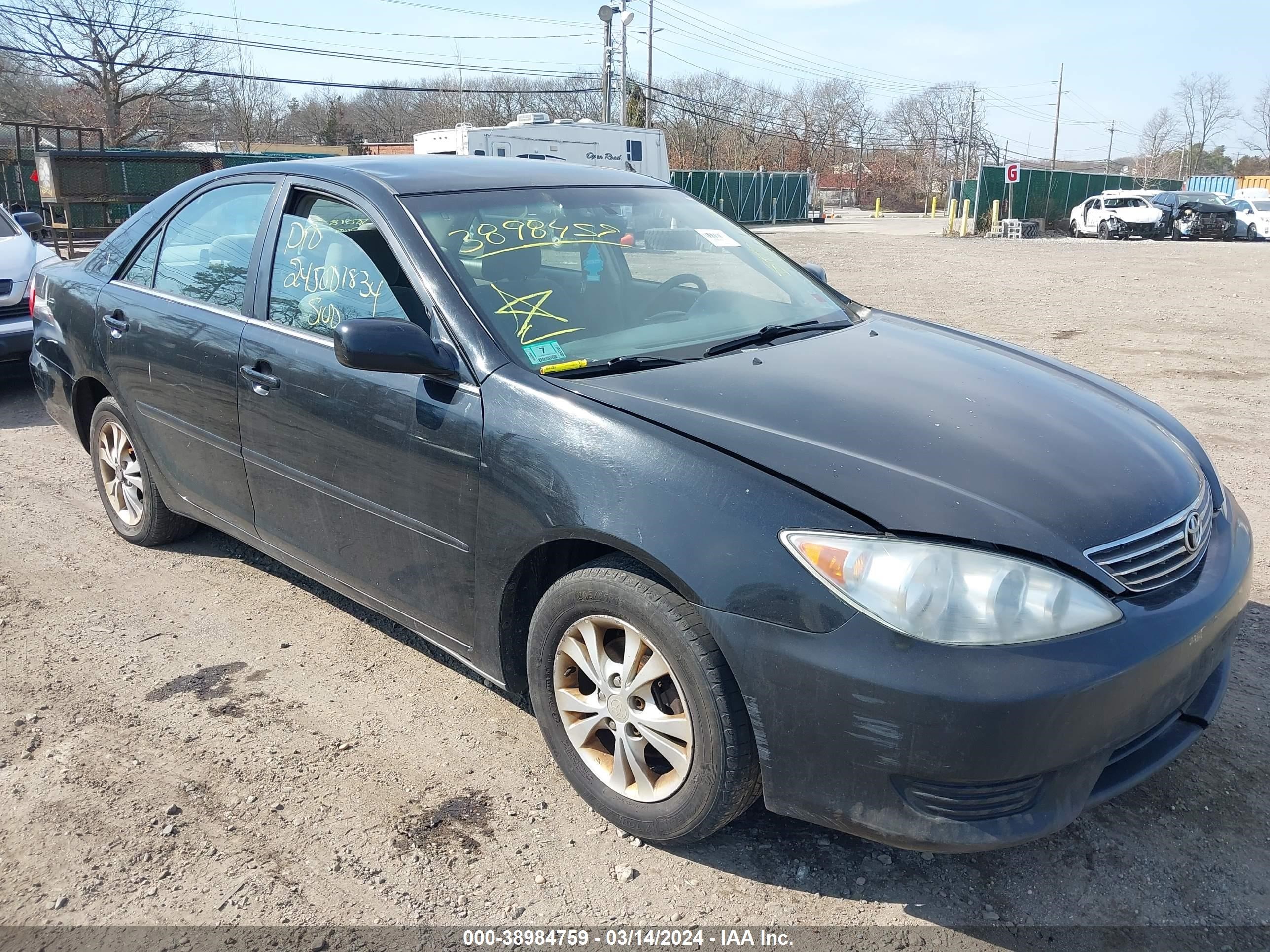 TOYOTA CAMRY 2006 4t1bf30k96u634284