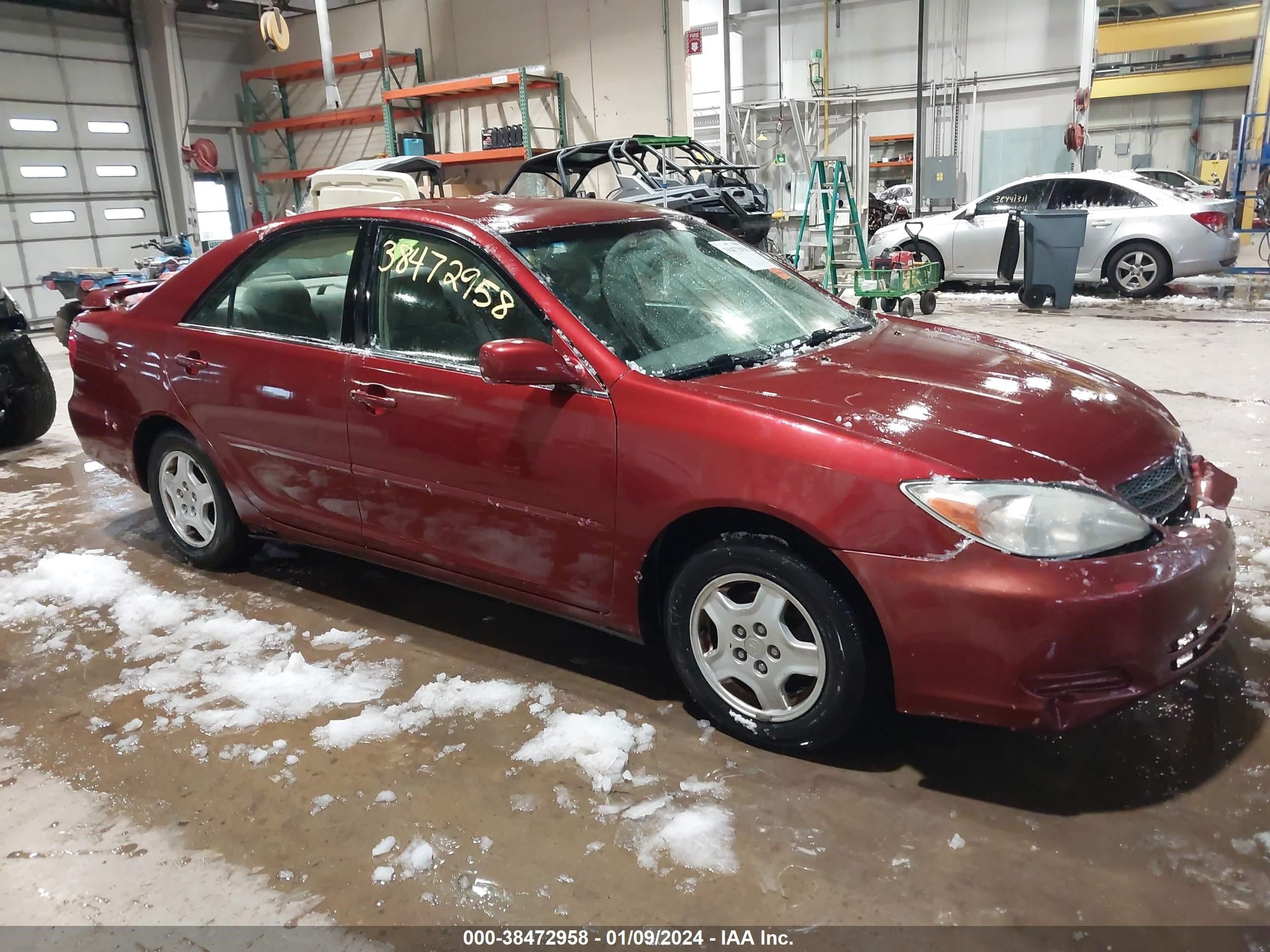 TOYOTA CAMRY 2002 4t1bf30kx2u030978