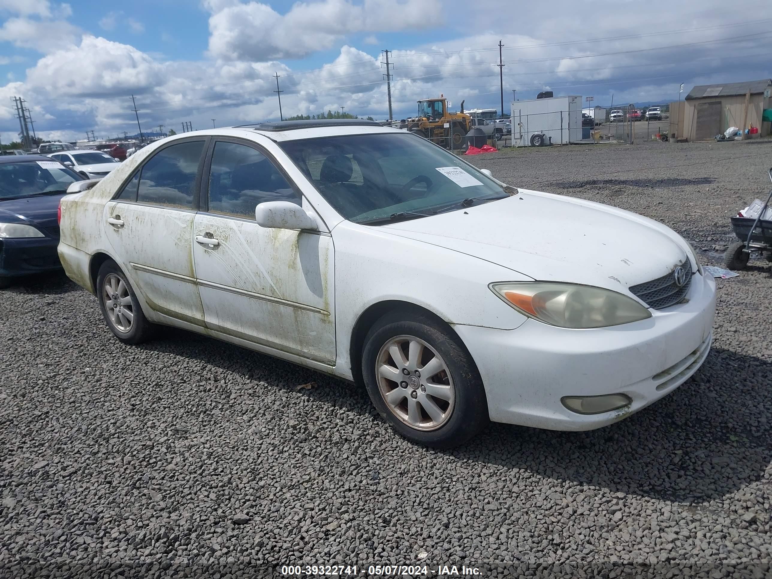 TOYOTA CAMRY 2004 4t1bf30kx4u074062