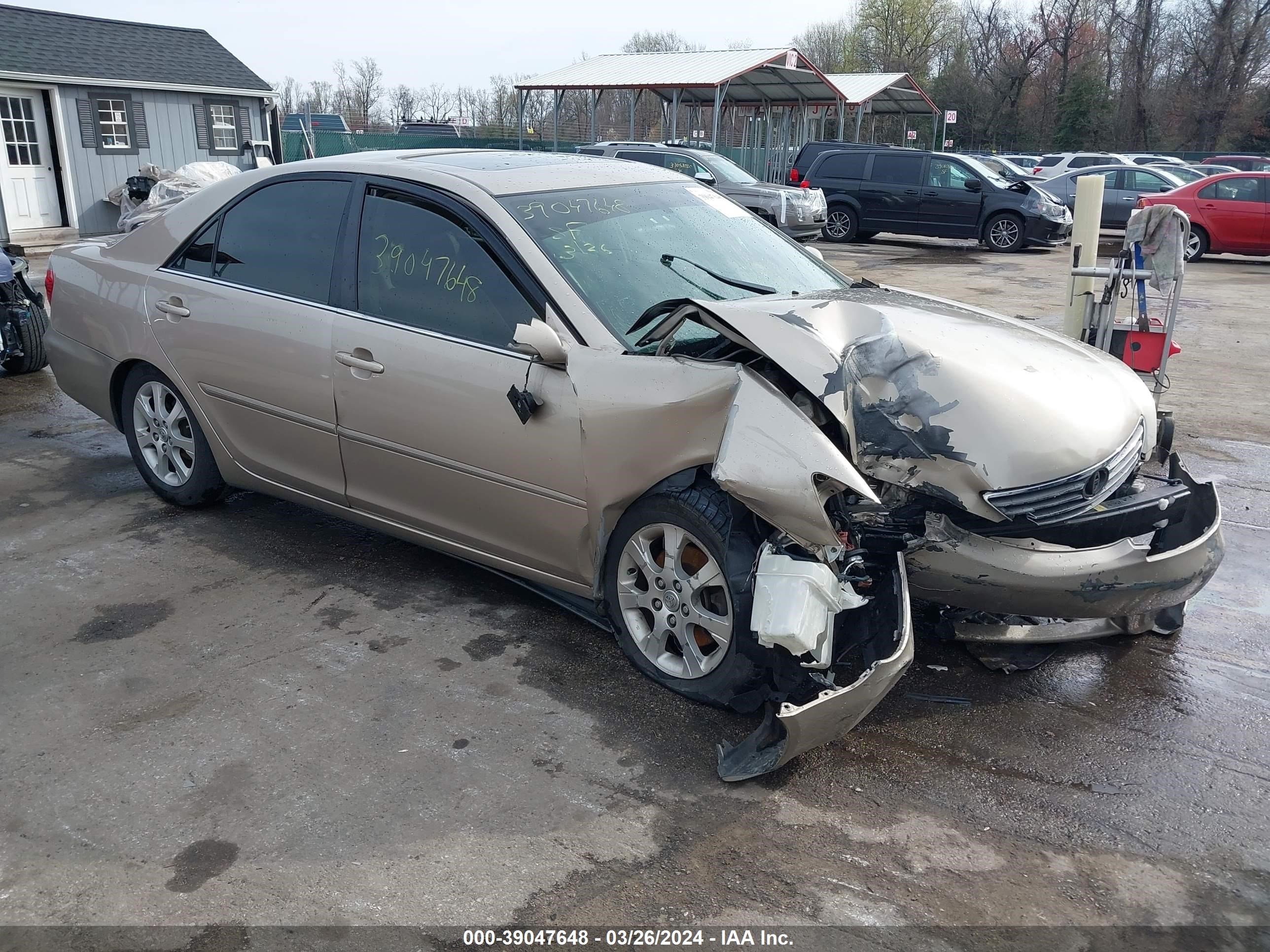 TOYOTA CAMRY 2005 4t1bf30kx5u592268