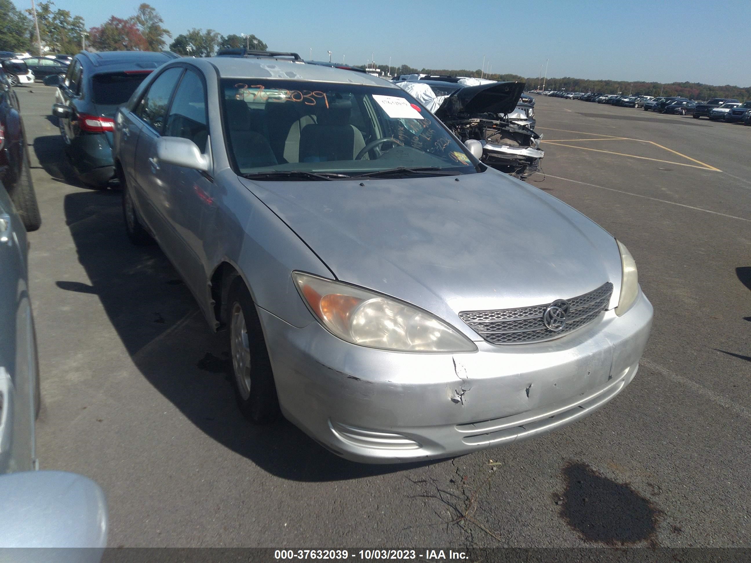 TOYOTA CAMRY 2003 4t1bf32k13u051586