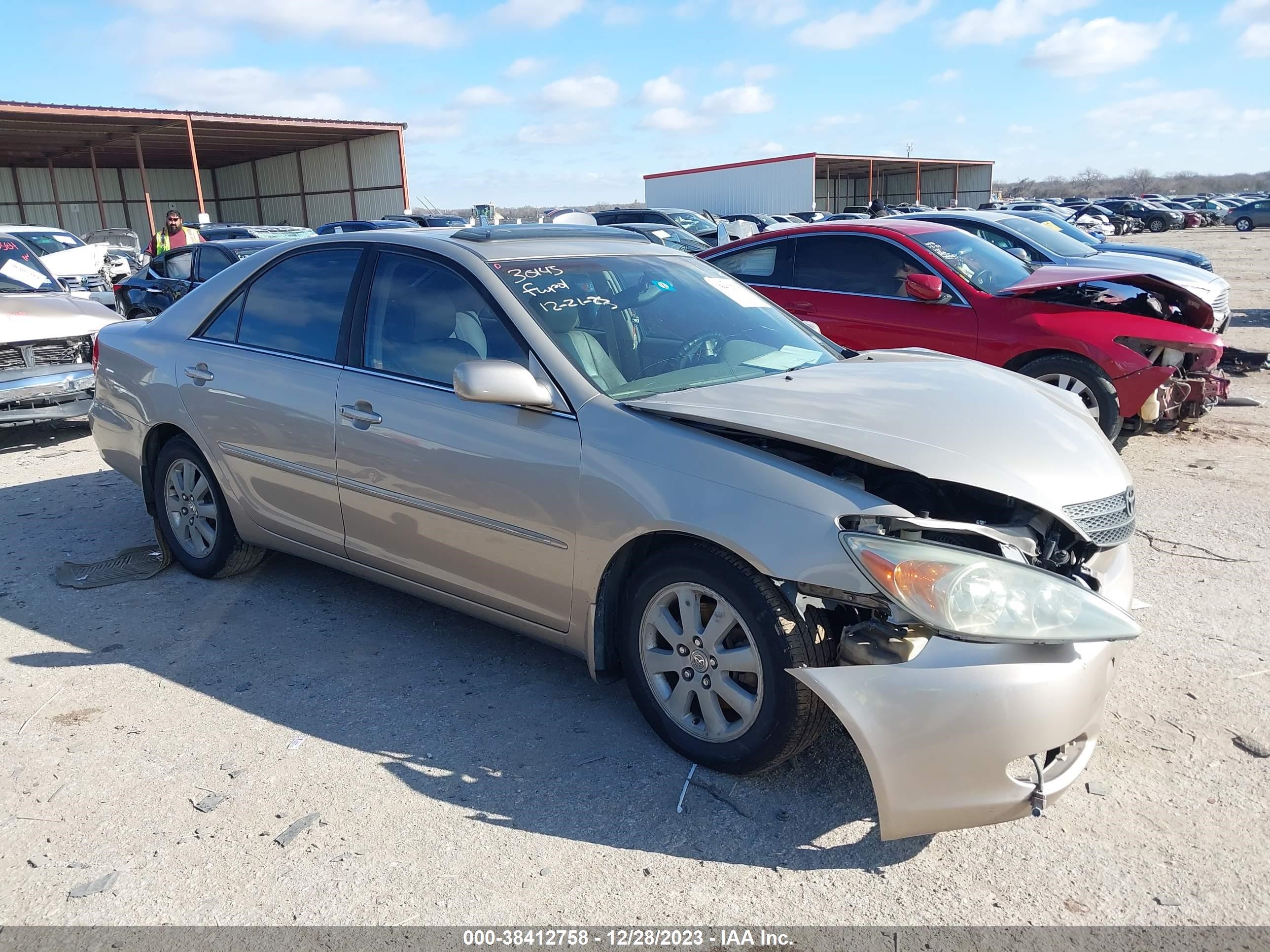 TOYOTA CAMRY 2004 4t1bf32k24u579834