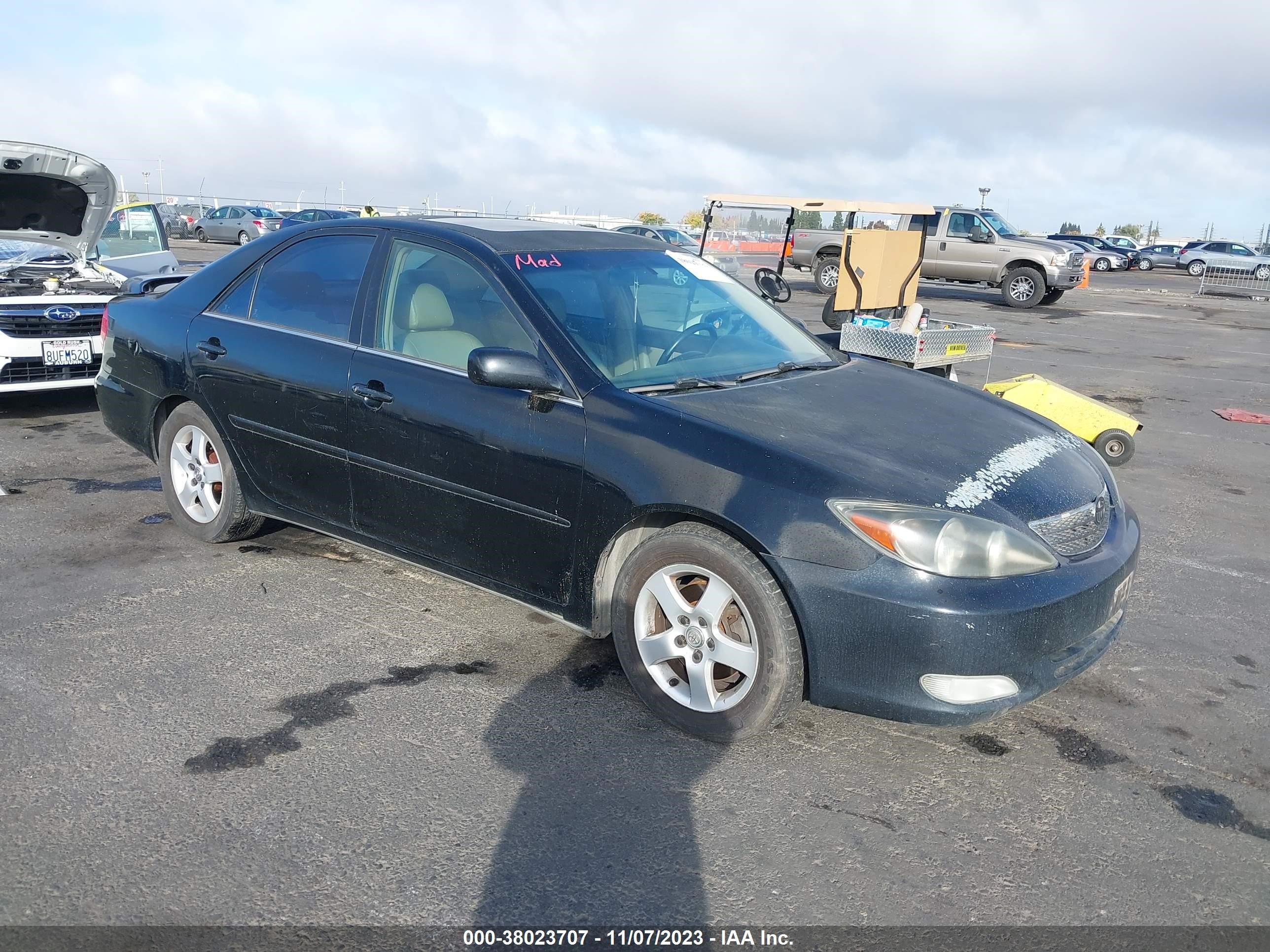 TOYOTA CAMRY 2002 4t1bf32k32u013968