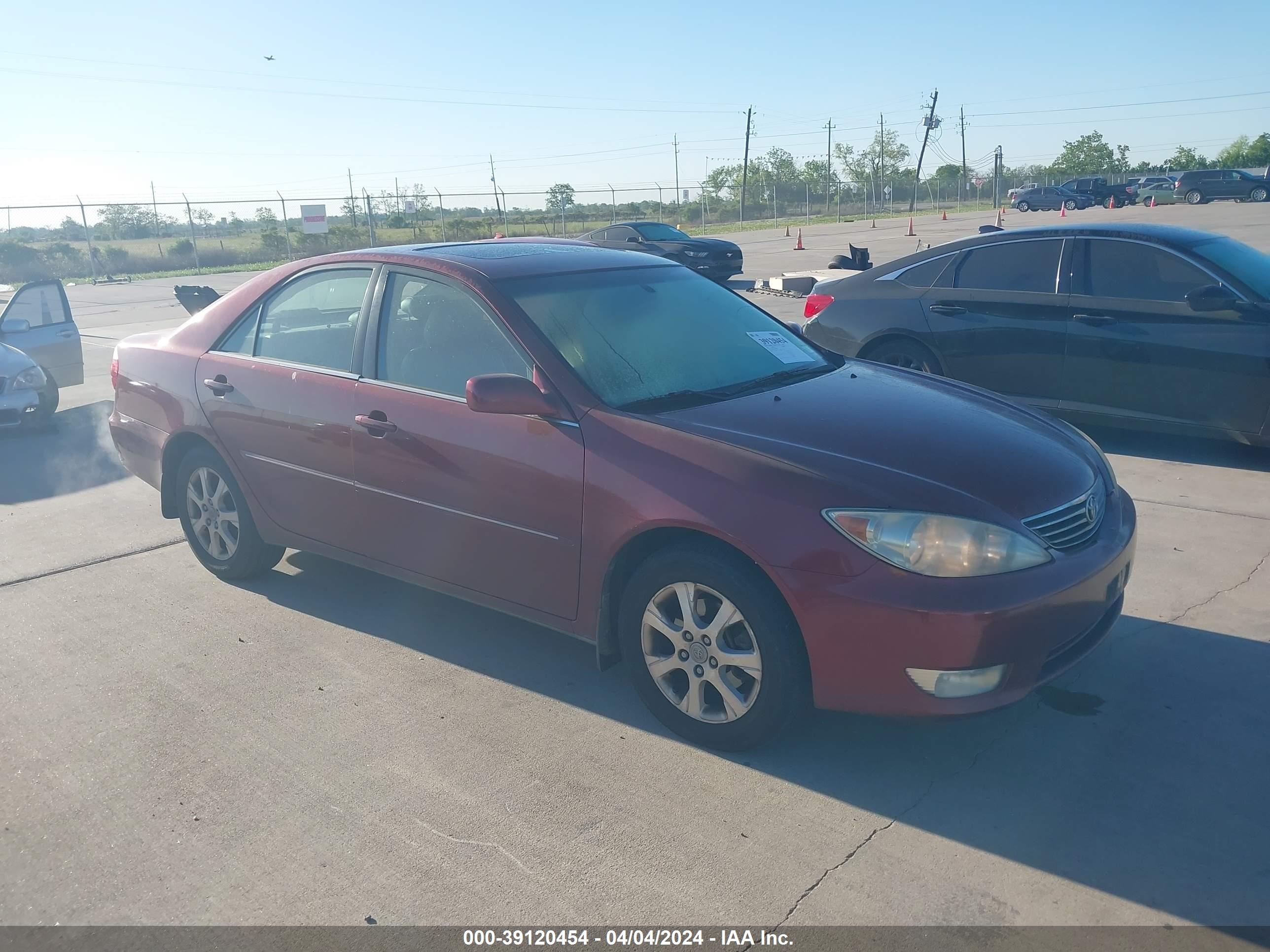 TOYOTA CAMRY 2005 4t1bf32k35u087069