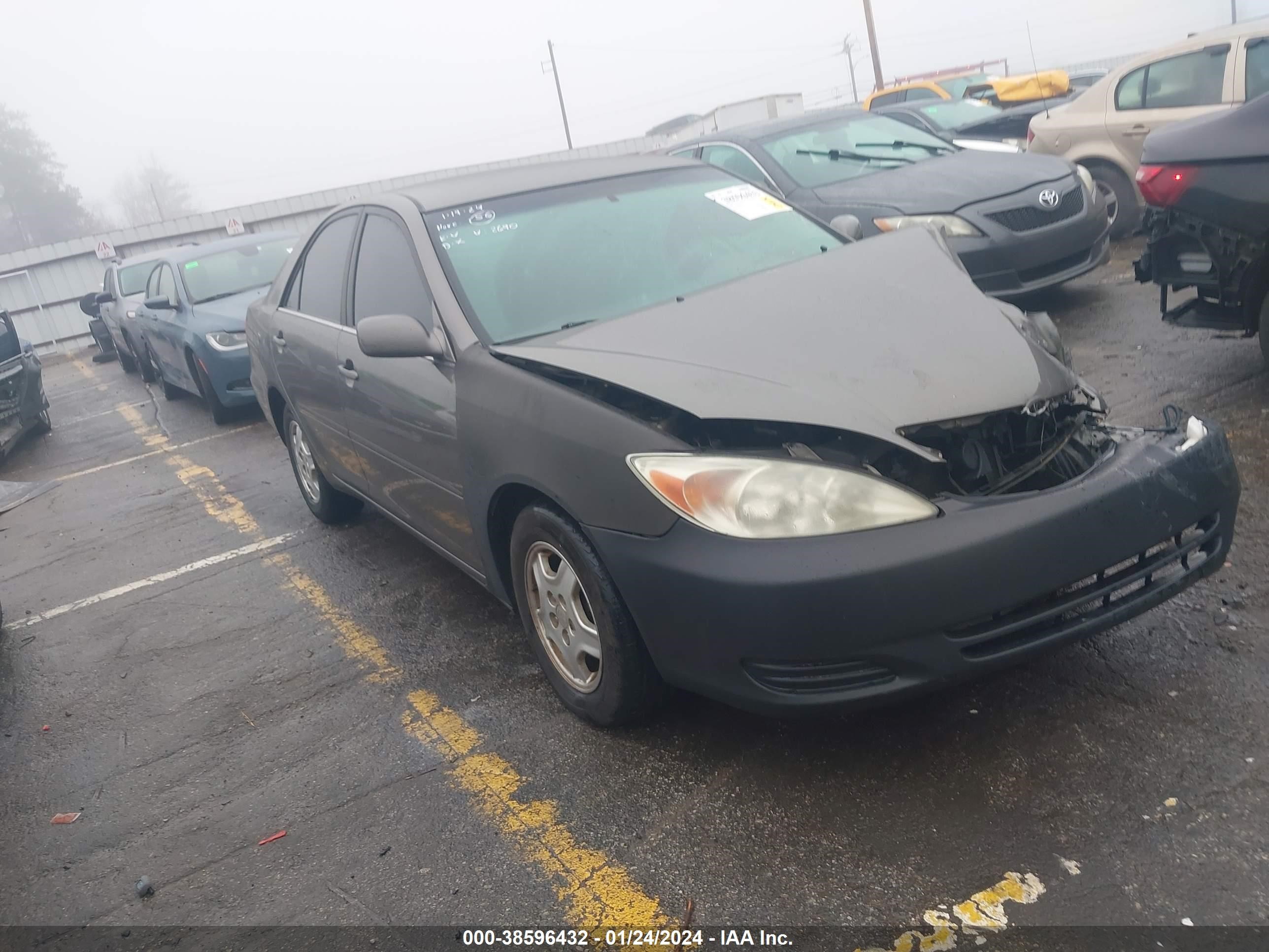 TOYOTA CAMRY 2002 4t1bf32k42u532690