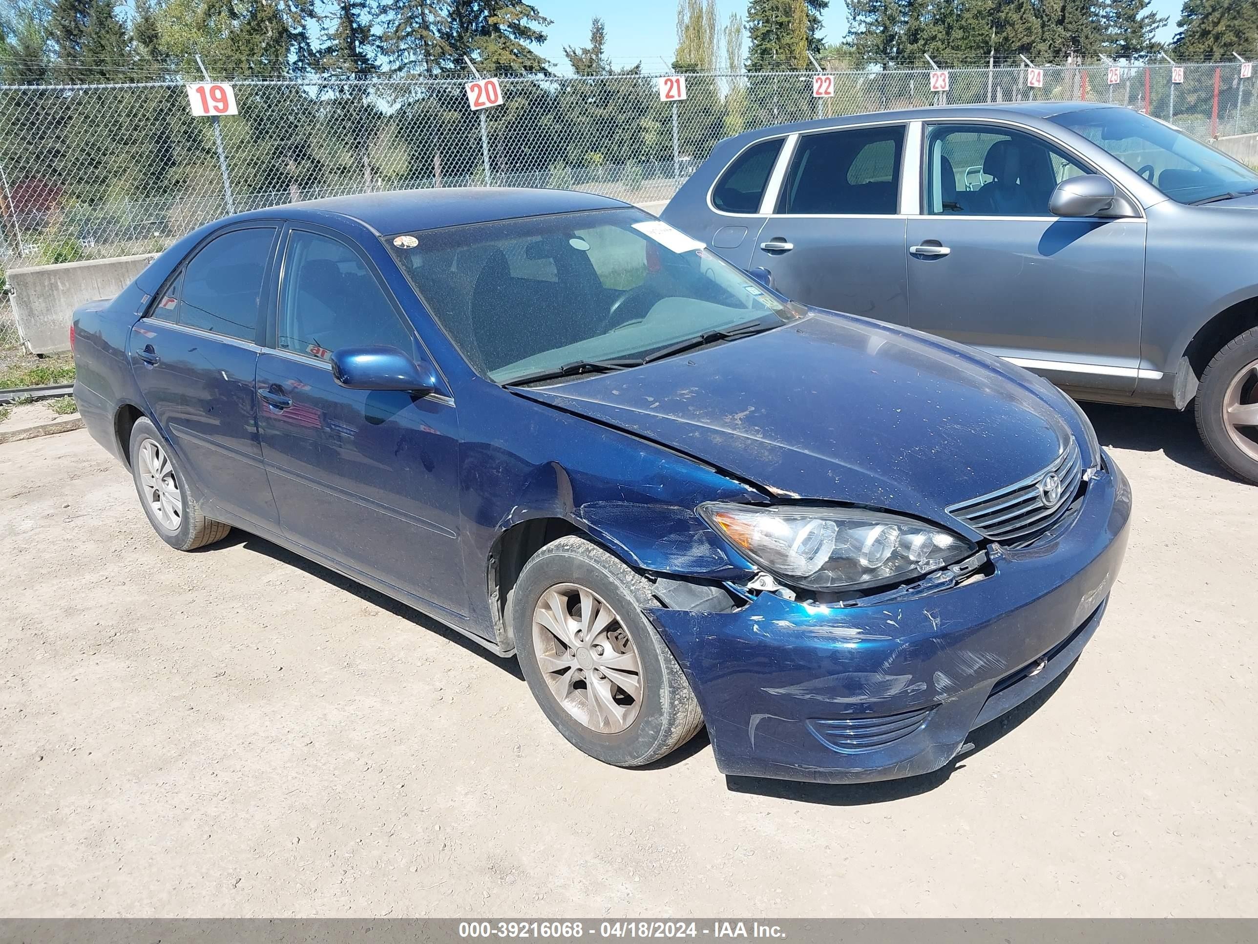 TOYOTA CAMRY 2005 4t1bf32k45u110617