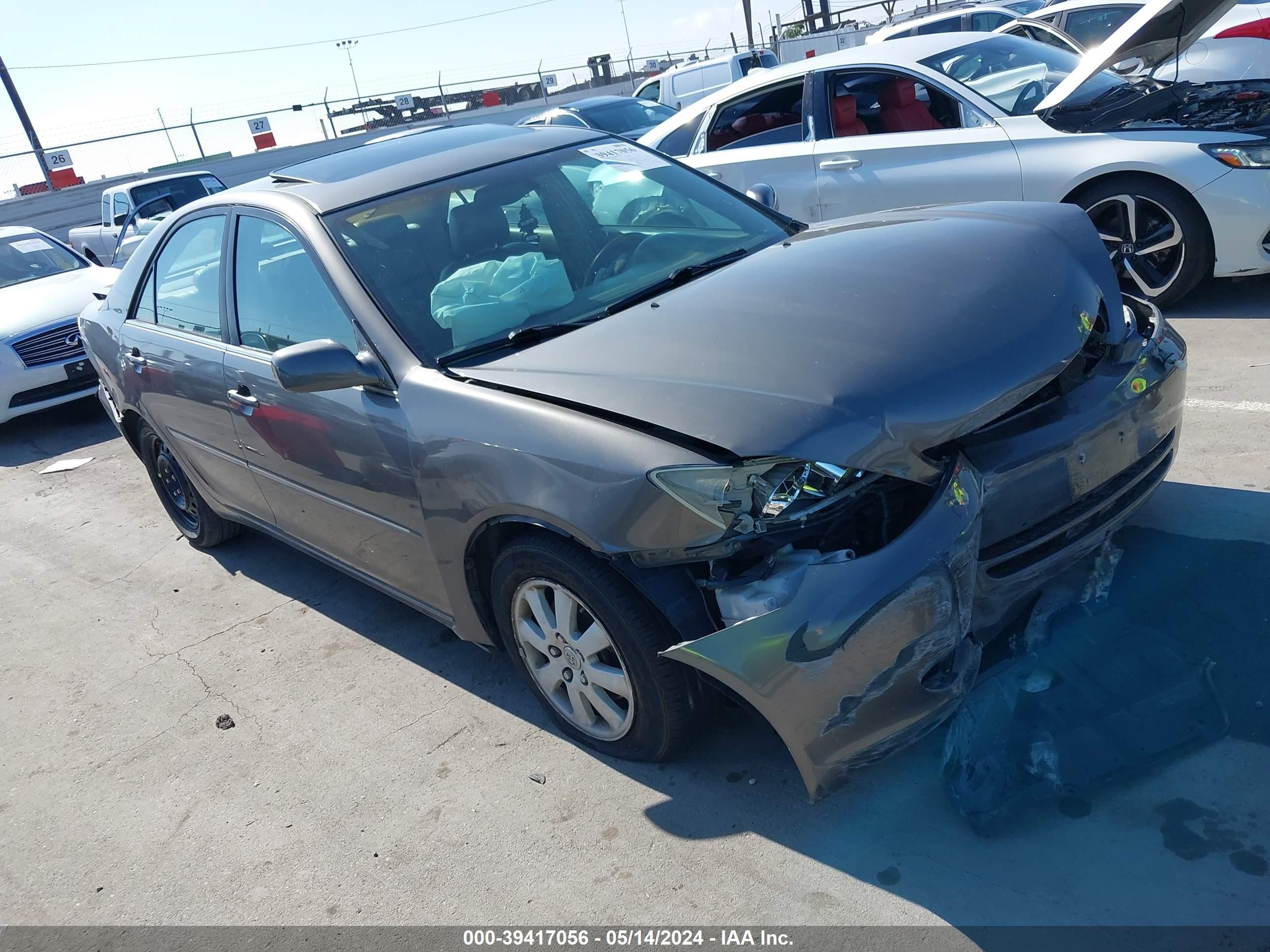 TOYOTA CAMRY 2004 4t1bf32k54u575146