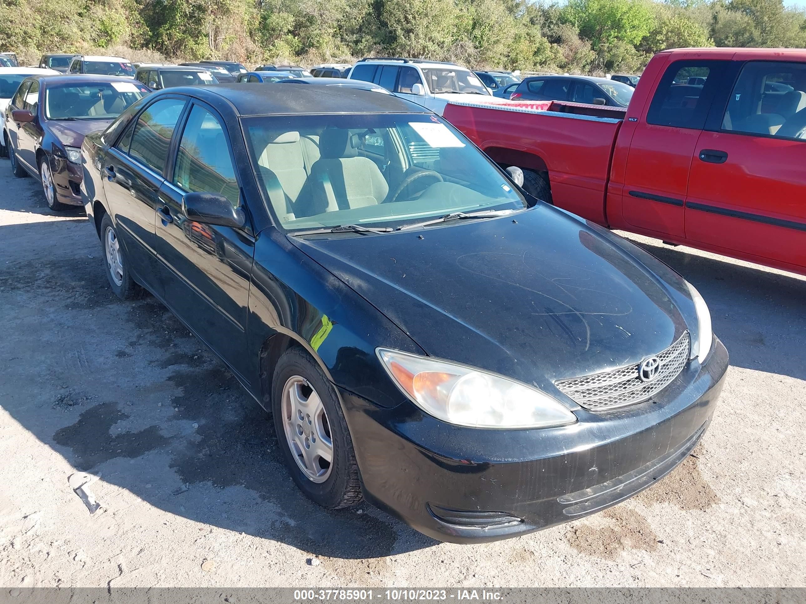 TOYOTA CAMRY 2002 4t1bf32k62u023085