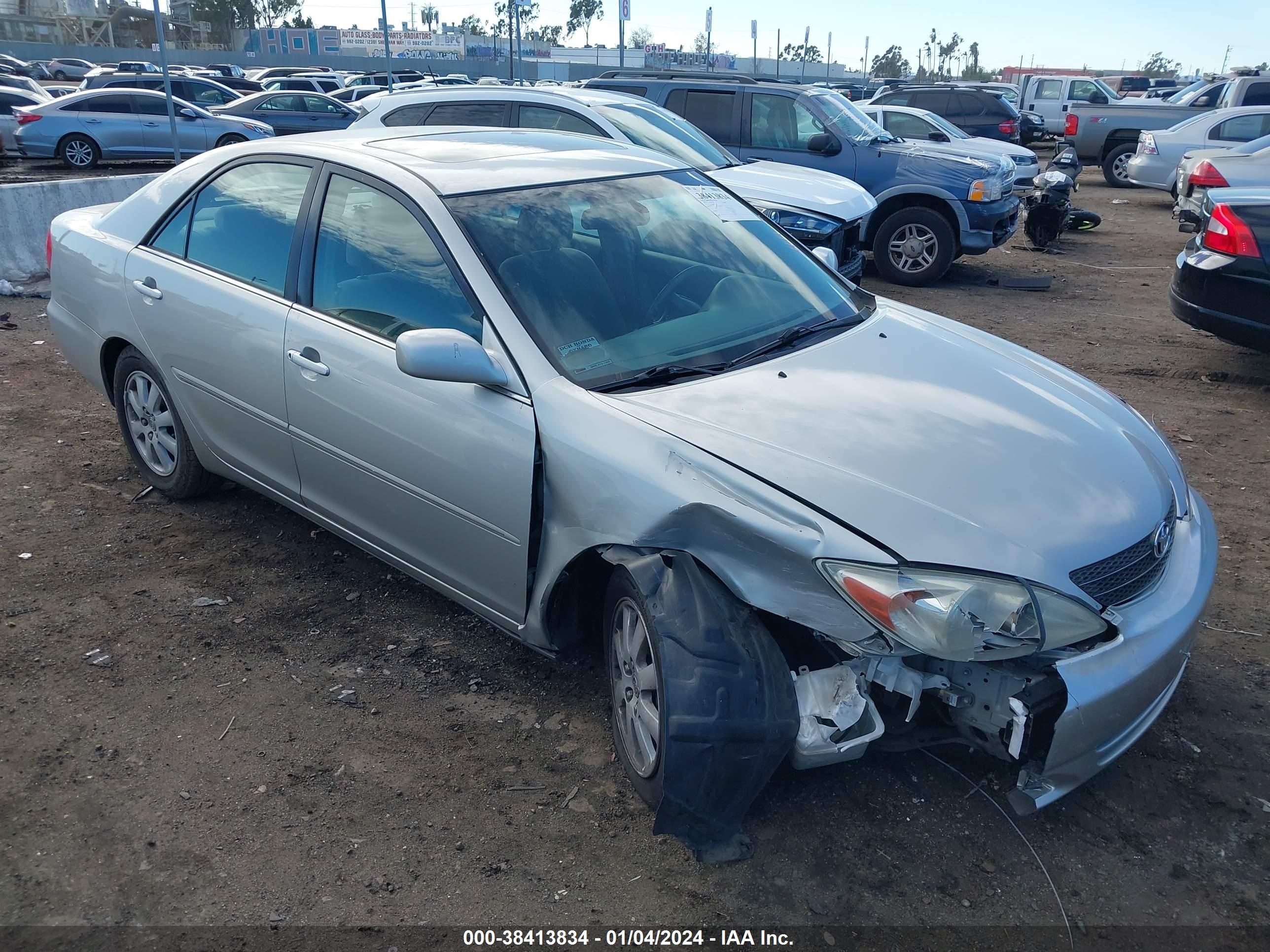 TOYOTA CAMRY 2003 4t1bf32k63u054984