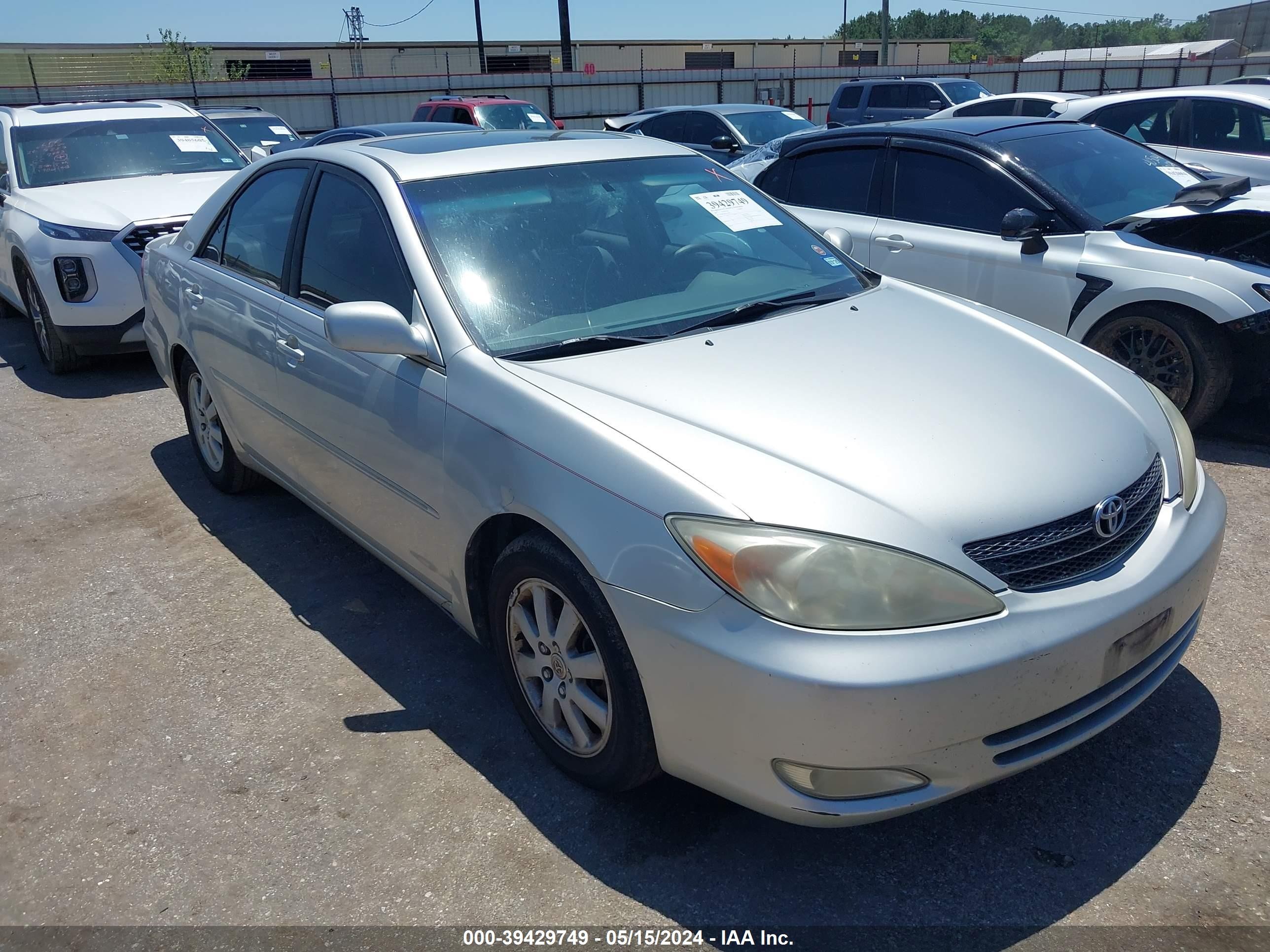 TOYOTA CAMRY 2003 4t1bf32k63u550285