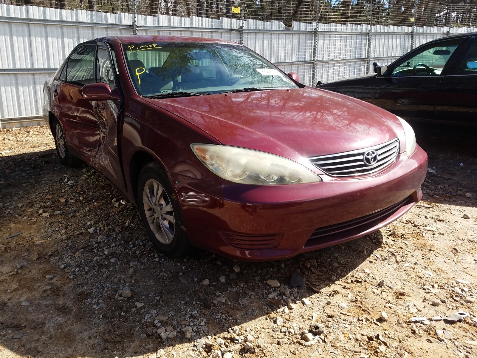 TOYOTA CAMRY LE 2005 4t1bf32k65u109016