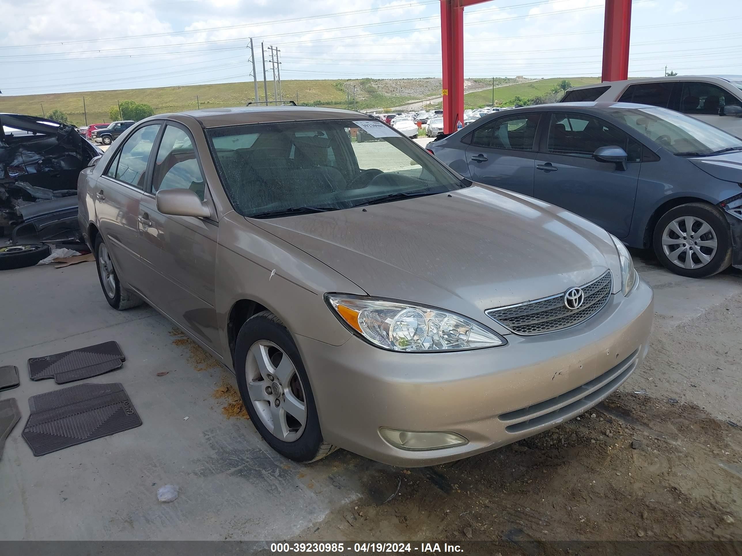 TOYOTA CAMRY 2002 4t1bf32k72u520114