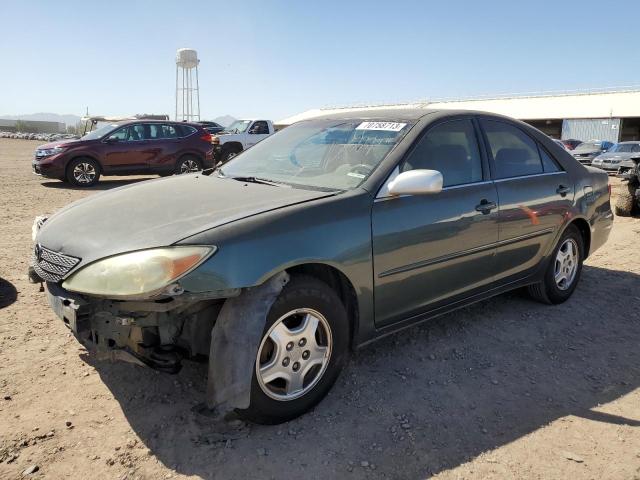 TOYOTA CAMRY 2002 4t1bf32k72u521215