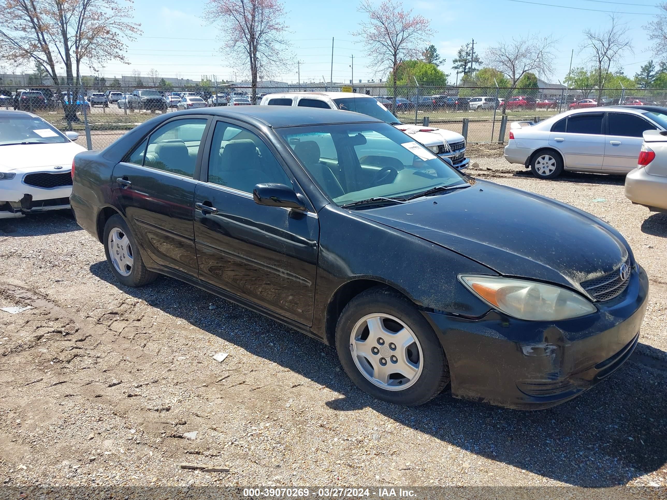 TOYOTA CAMRY 2003 4t1bf32k73u039135