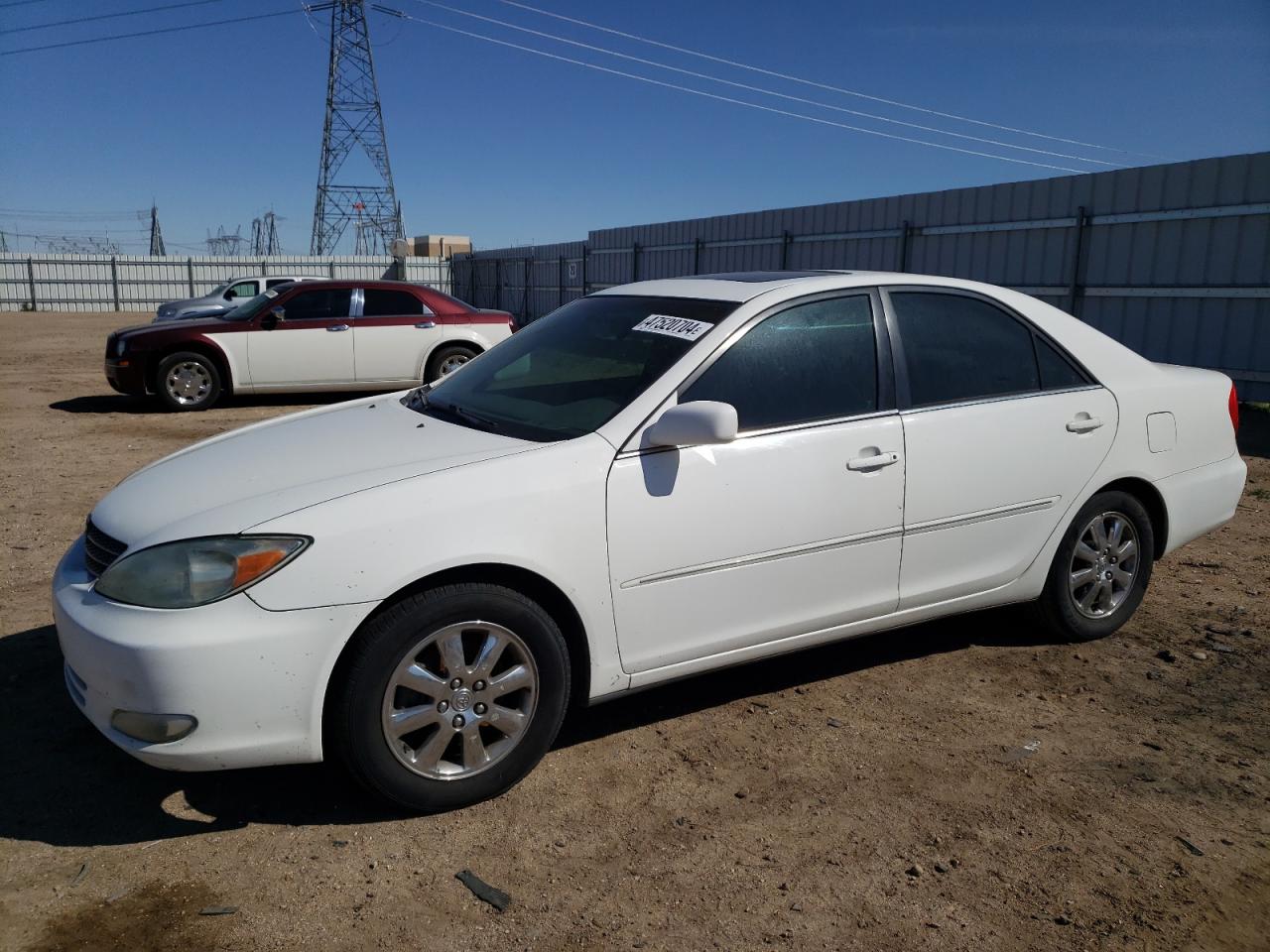 TOYOTA CAMRY 2003 4t1bf32k73u053486