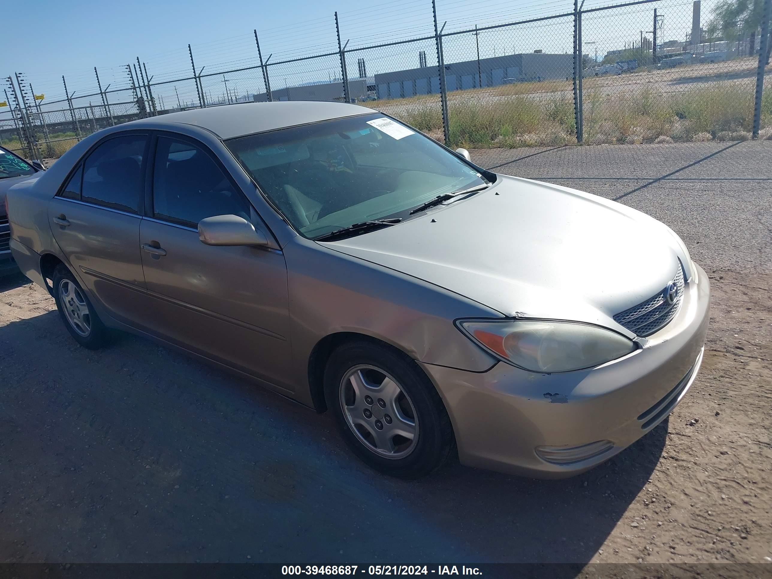 TOYOTA CAMRY 2003 4t1bf32k73u057473