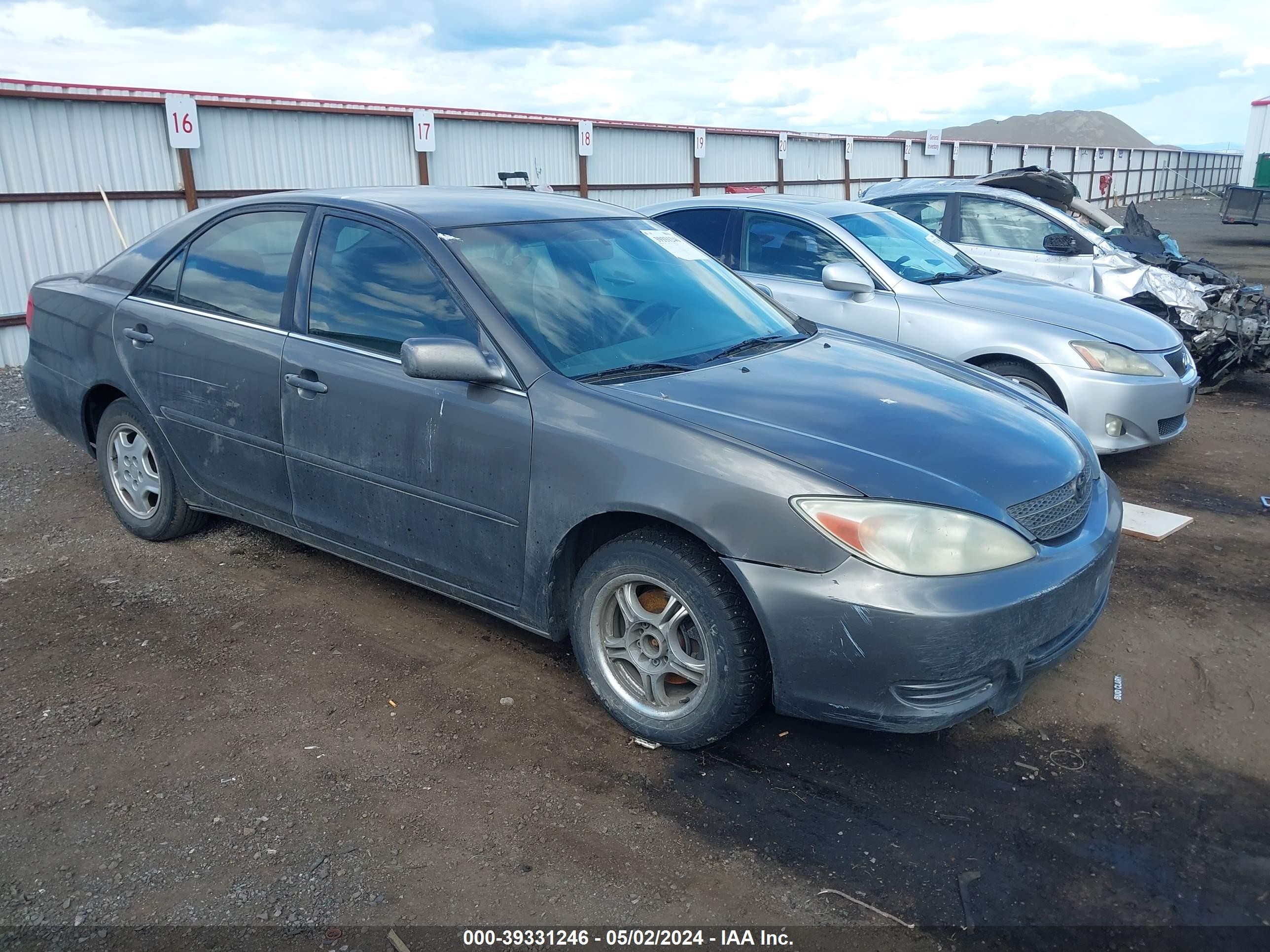 TOYOTA CAMRY 2003 4t1bf32k73u545208