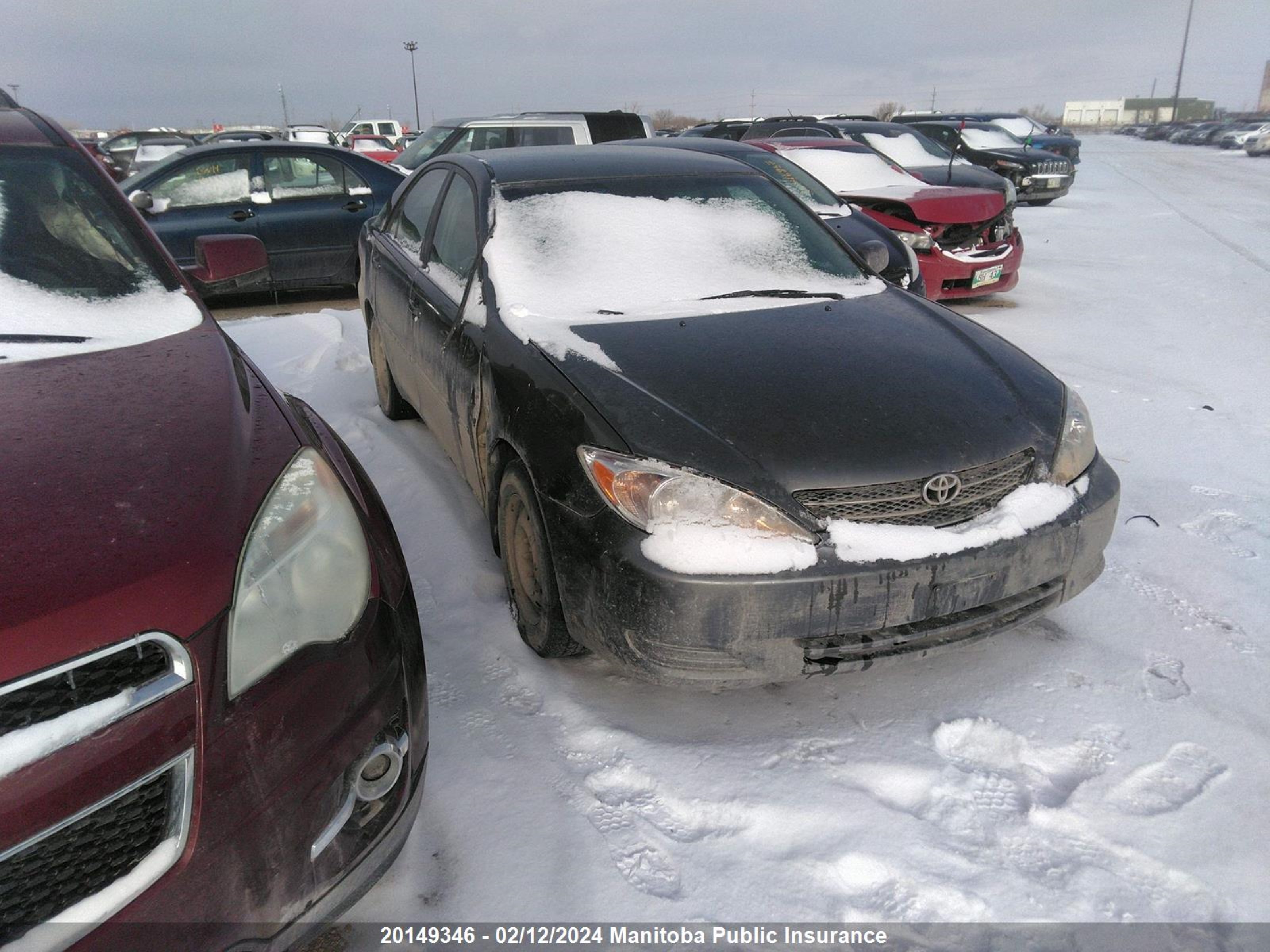 TOYOTA CAMRY 2004 4t1bf32k74u576962