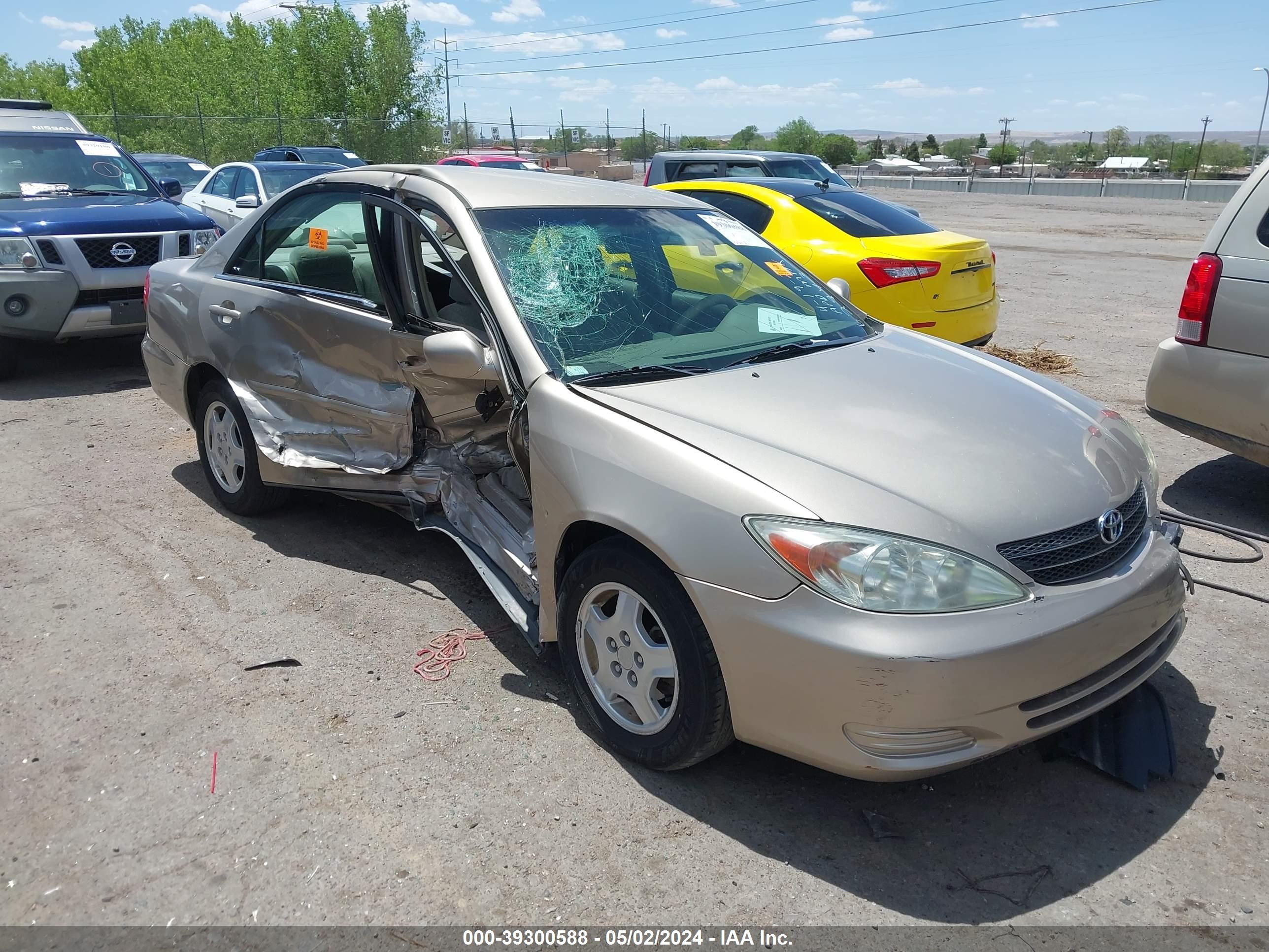 TOYOTA CAMRY 2003 4t1bf32k83u543774