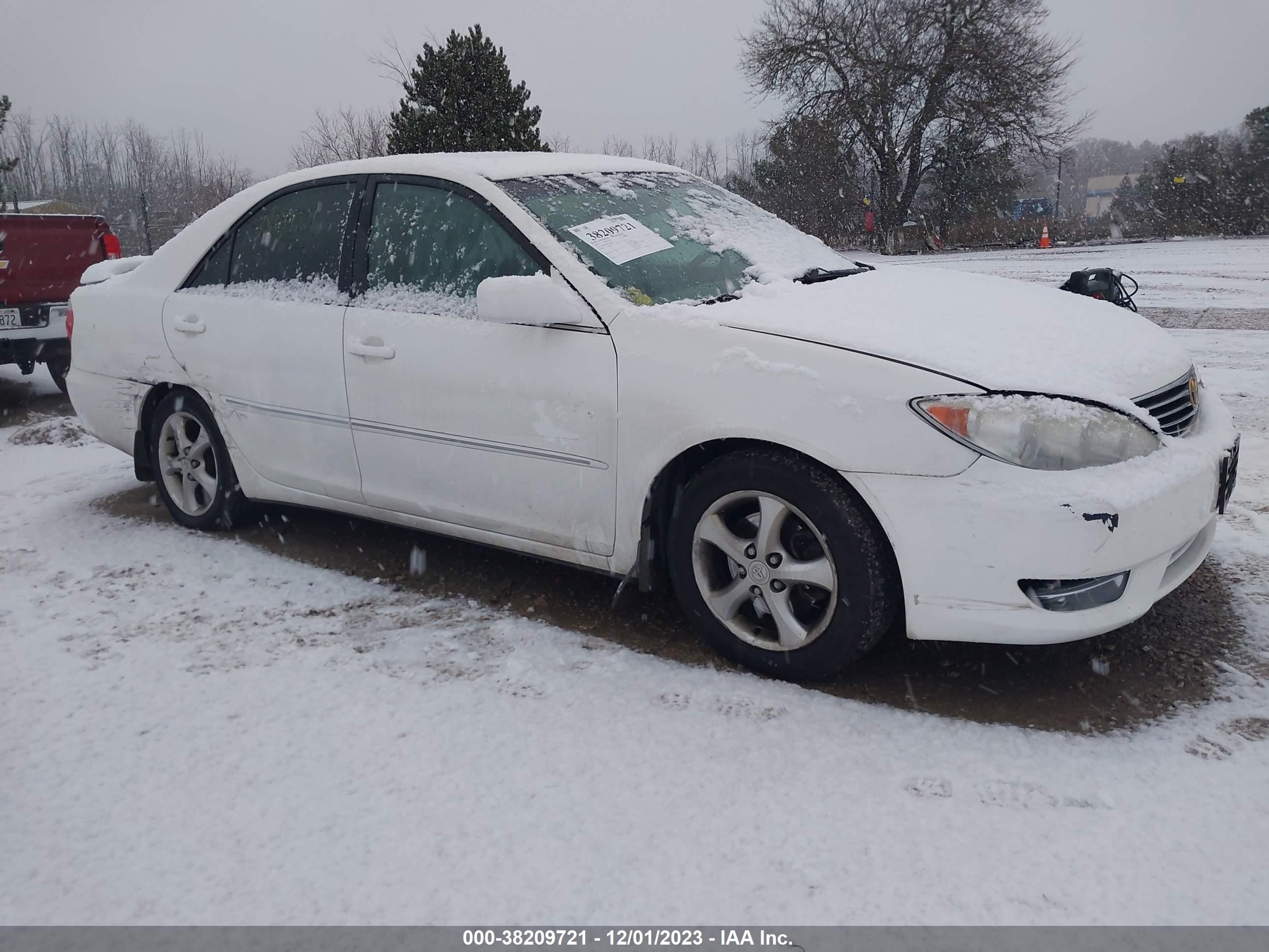 TOYOTA CAMRY 2005 4t1bf32k85u085818