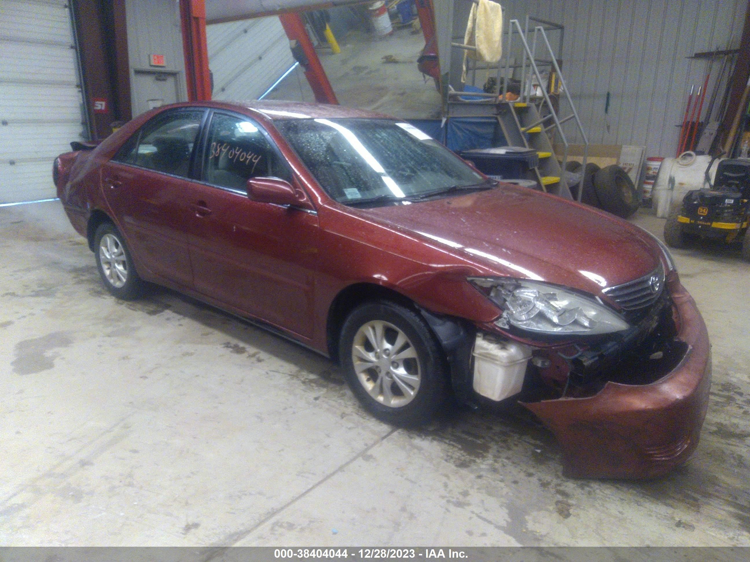 TOYOTA CAMRY 2005 4t1bf32k85u093949