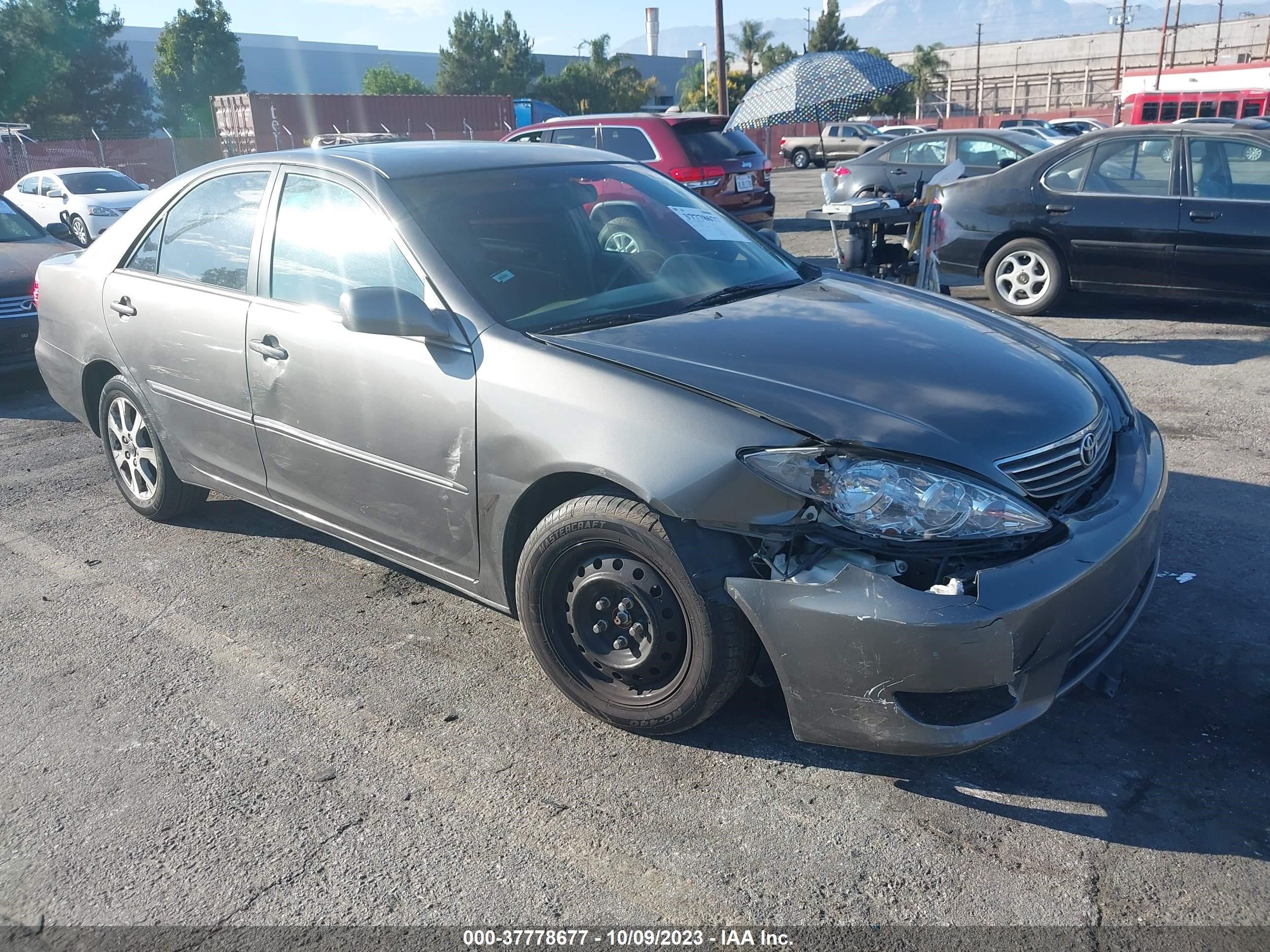 TOYOTA CAMRY 2005 4t1bf32k85u591889